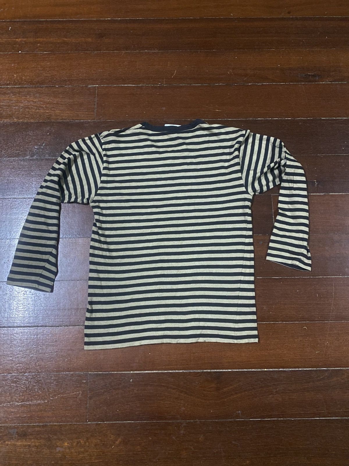 agnes b. Vintage Agnes b Stripe Tshirt Size US M / EU 48-50 / 2 - 5 Thumbnail