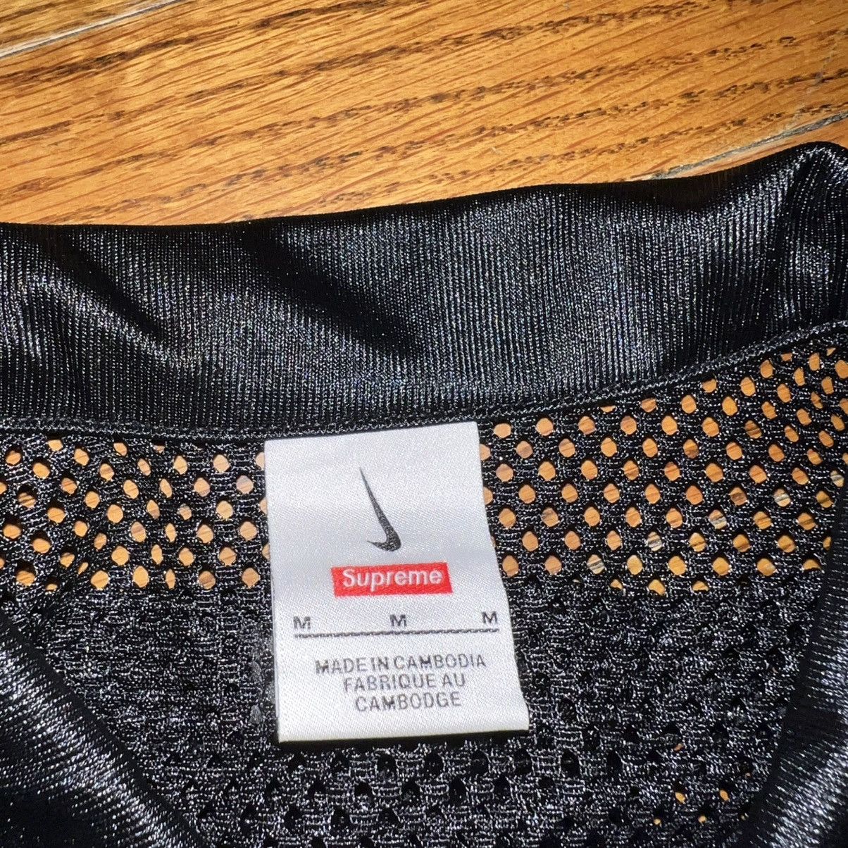 Nike × Supreme Supreme Nike Mesh S/S Shirt Black Size: Medium Size US M / EU 48-50 / 2 - 5 Thumbnail