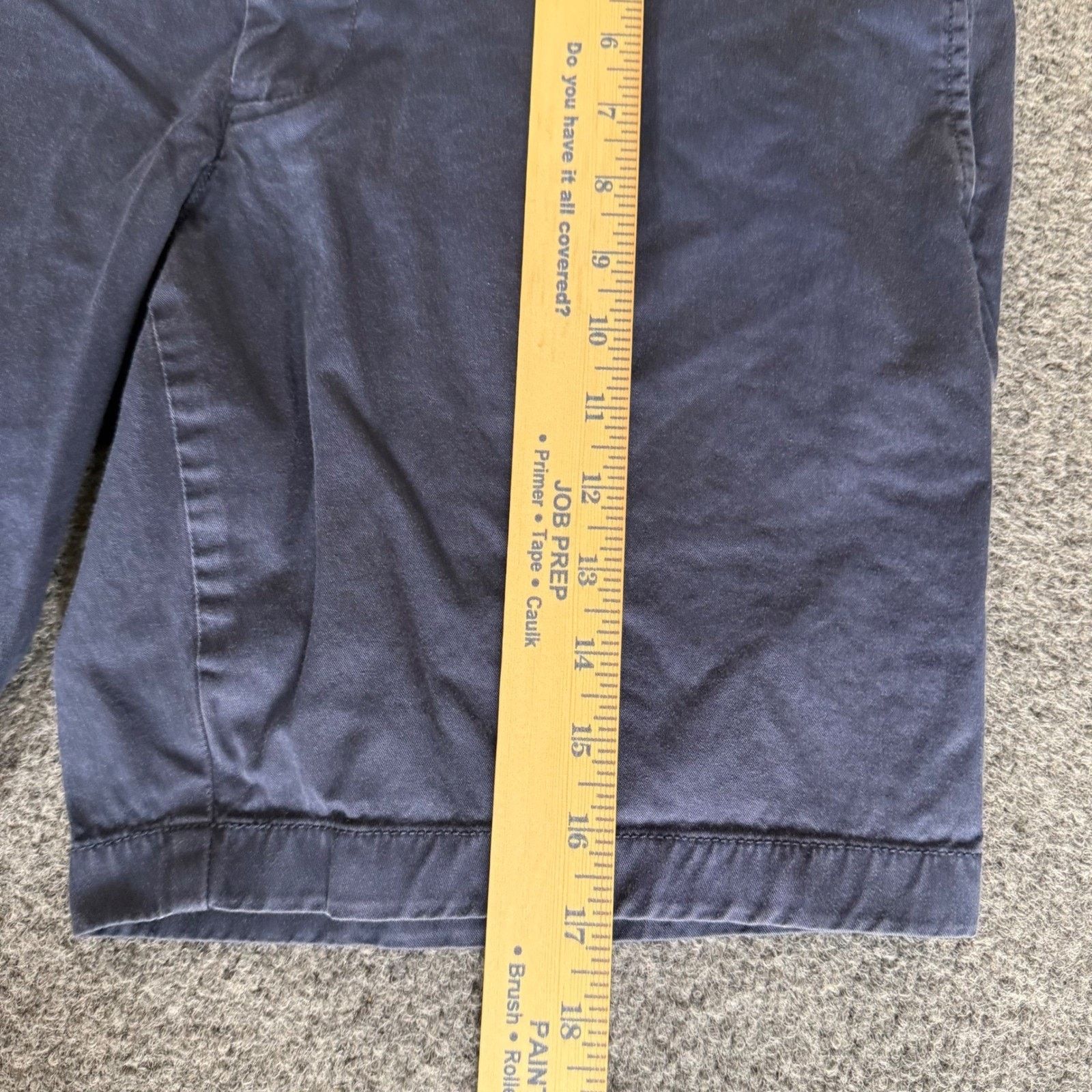 UNTUCKit UNTUCKit Mens Navy Blue Pima Cotton Stretch Chino Shorts 34 Size US 34 / EU 50 - 7 Thumbnail