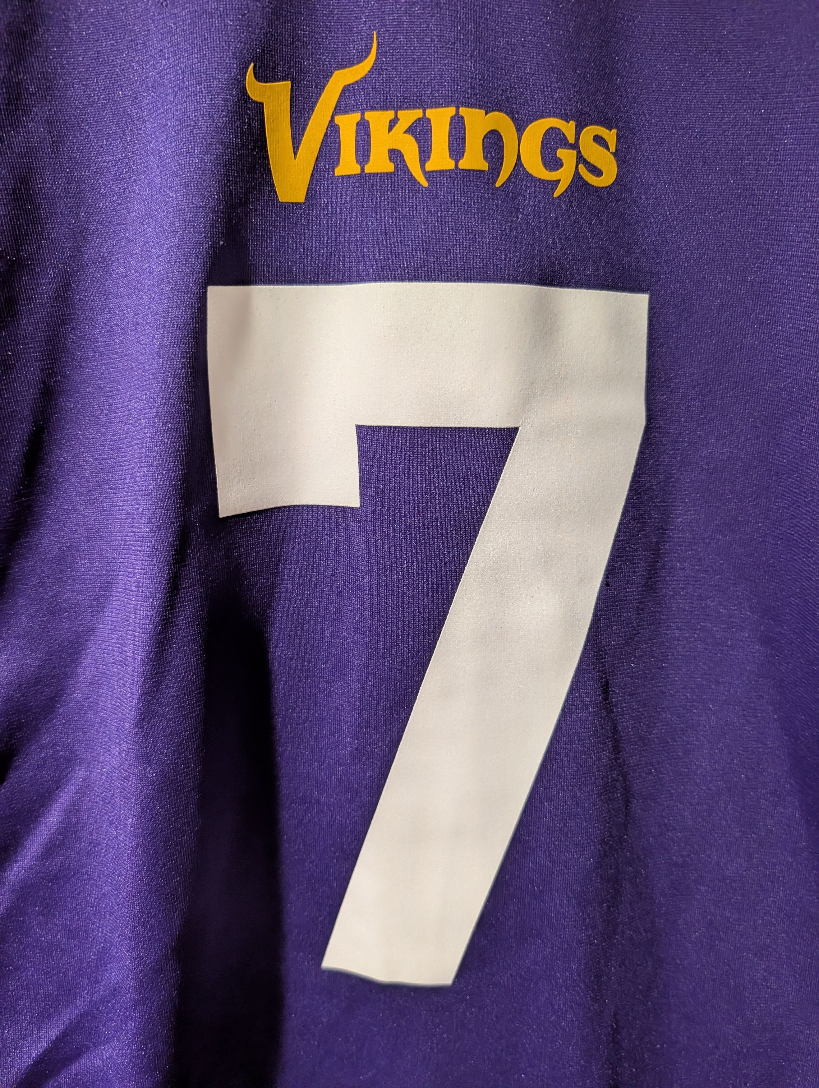 NFL Nike Christian Ponder Minnesota Vikings NFL Jersey Football Size US M / EU 48-50 / 2 - 2 Thumbnail