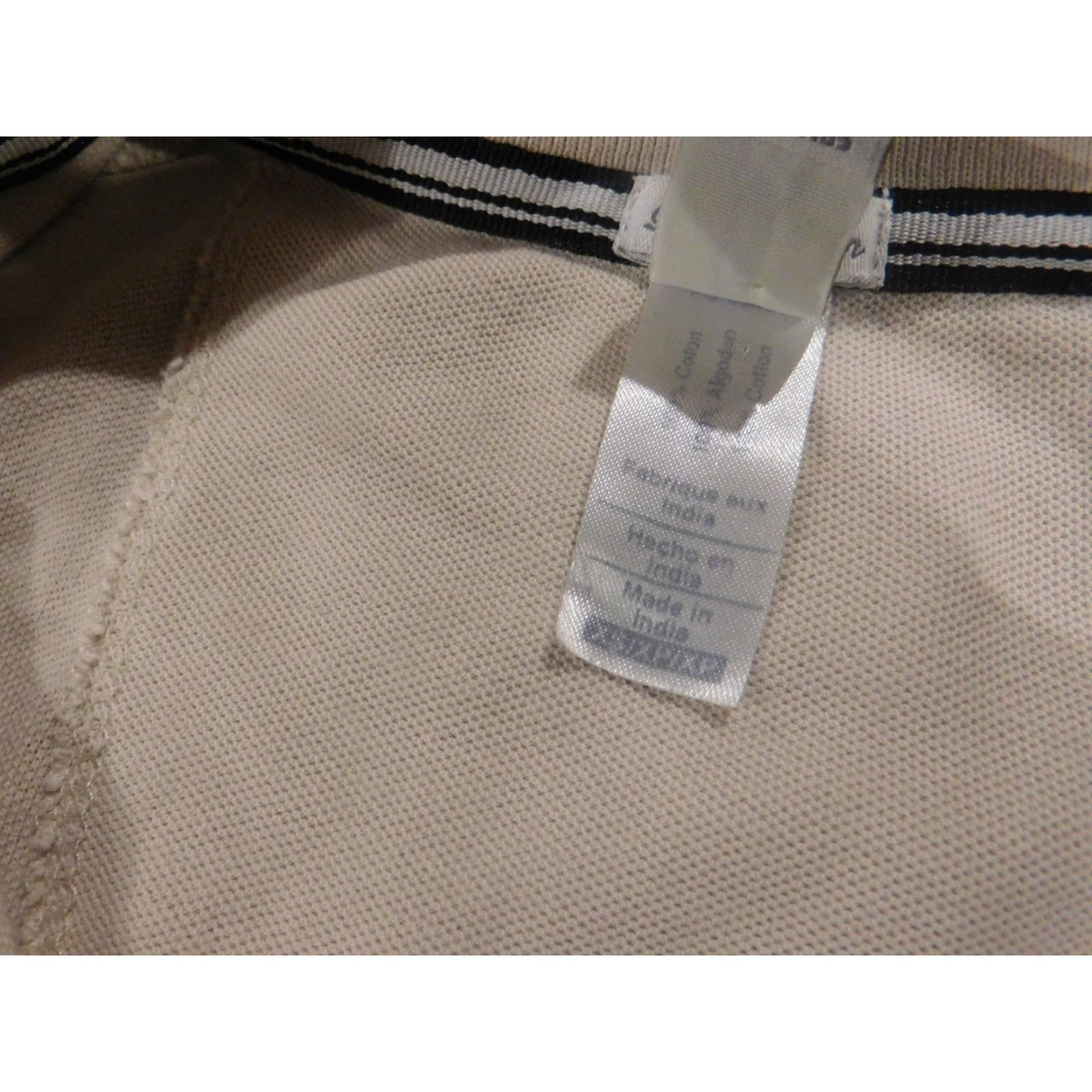 Vintage Page & Tuttle Polo Shirt Womens XS Peach Pink Short Sleeve Crew Neck Cotton Modal Rayon Classic Basic Casual Stretch 90s? Size XS / US 0-2 / IT 36-38 - 6 Thumbnail