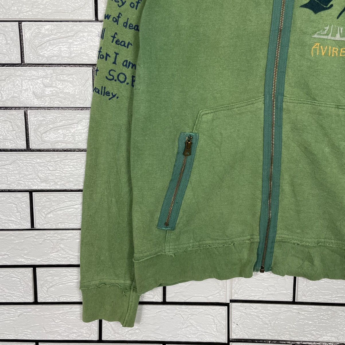 Avirex Avirex Zipper Green Hoodie Size US M / EU 48-50 / 2 - 3 Thumbnail