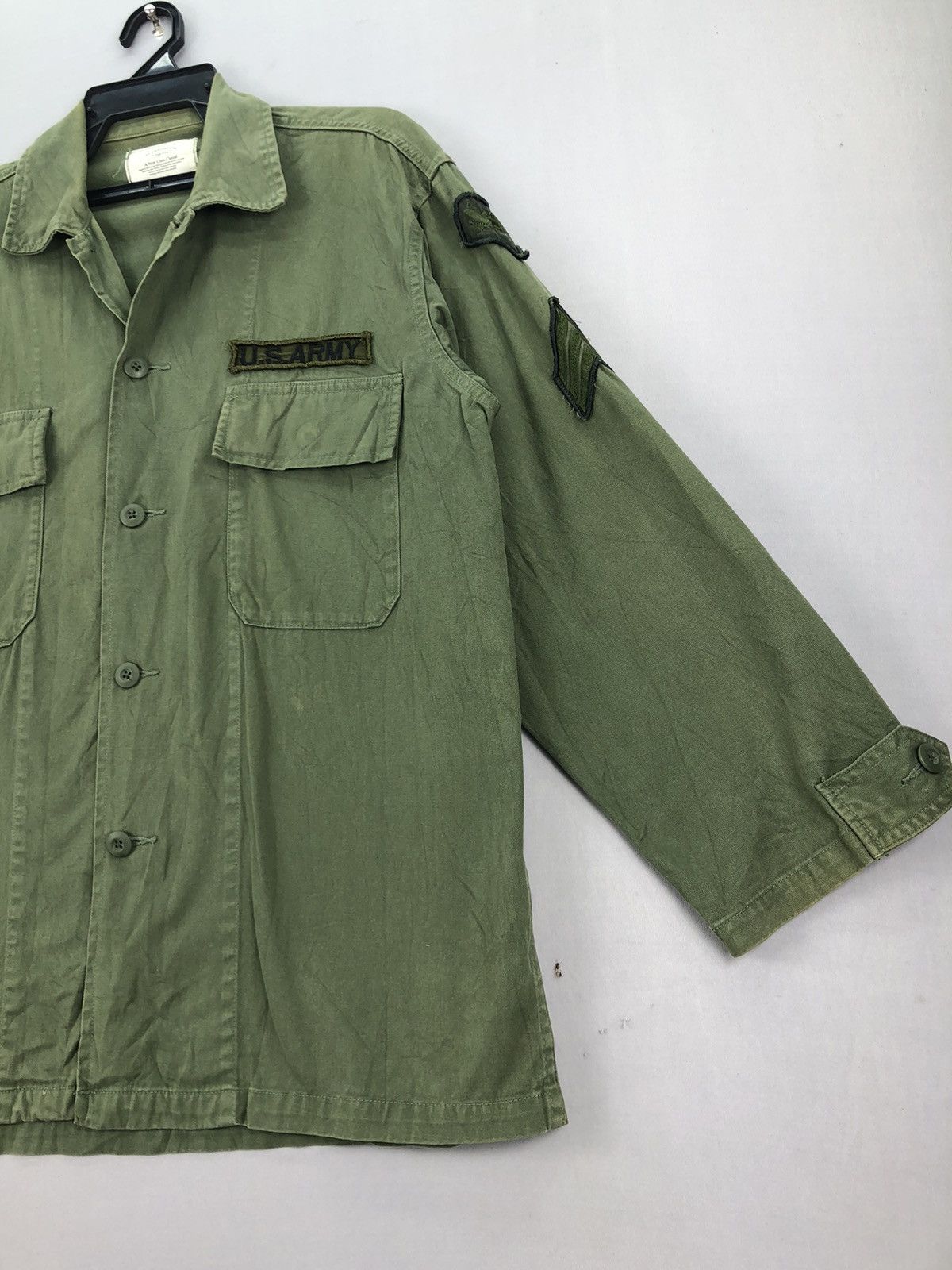 Vintage Vintage US Army OG Military Fashion Jacket by Ungrid Japan Size M / US 6-8 / IT 42-44 - 3 Thumbnail