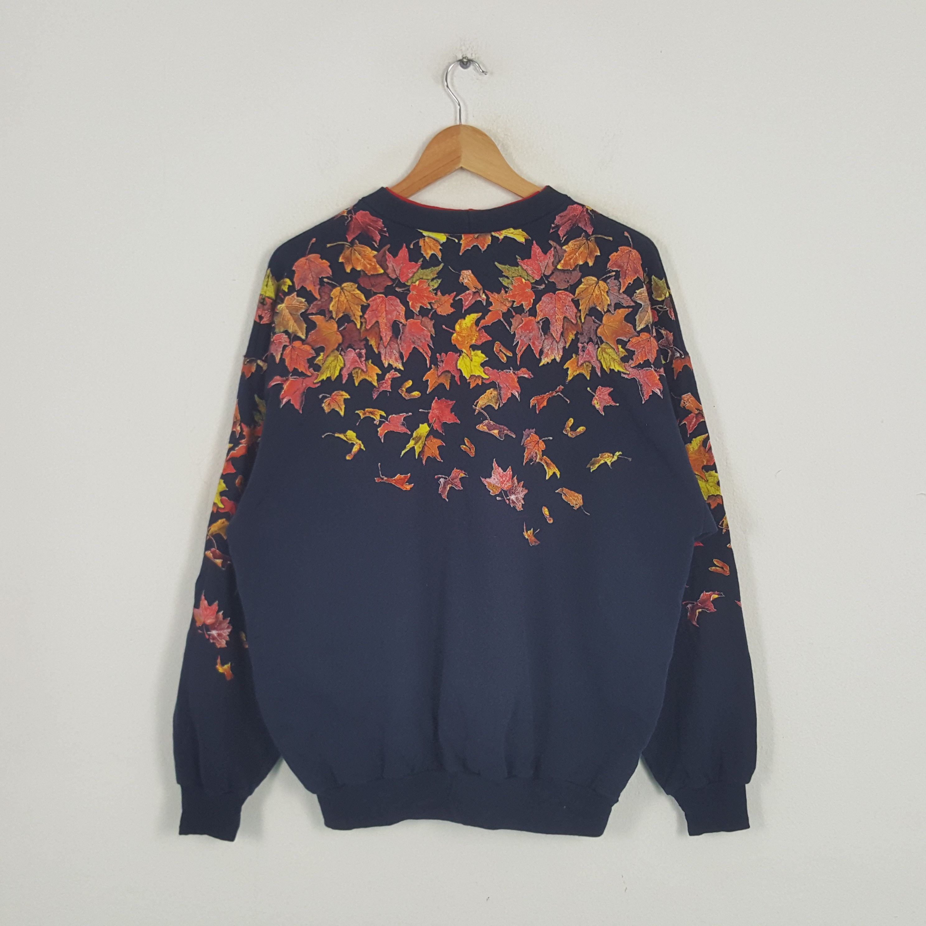 Autumn Cashmere × Vintage Vintage Art Autumn American Season Streetwear Sweatshirt Size US L / EU 52-54 / 3 - 2 Thumbnail