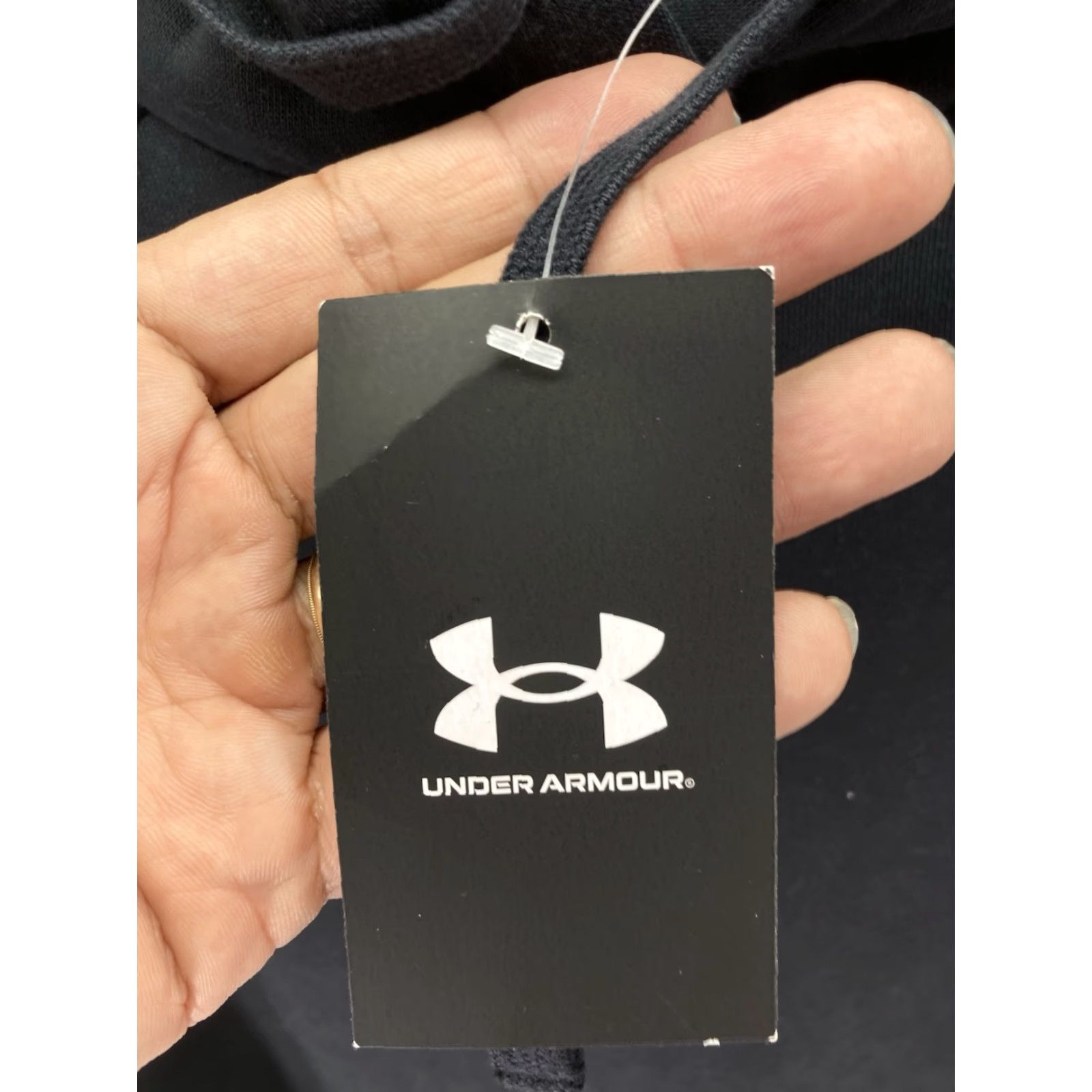 Under Armour Under Armour Rival Hoodie Sweatshirt Women S Black Pullover Fleece NWT Size S / US 4 / IT 40 - 5 Thumbnail