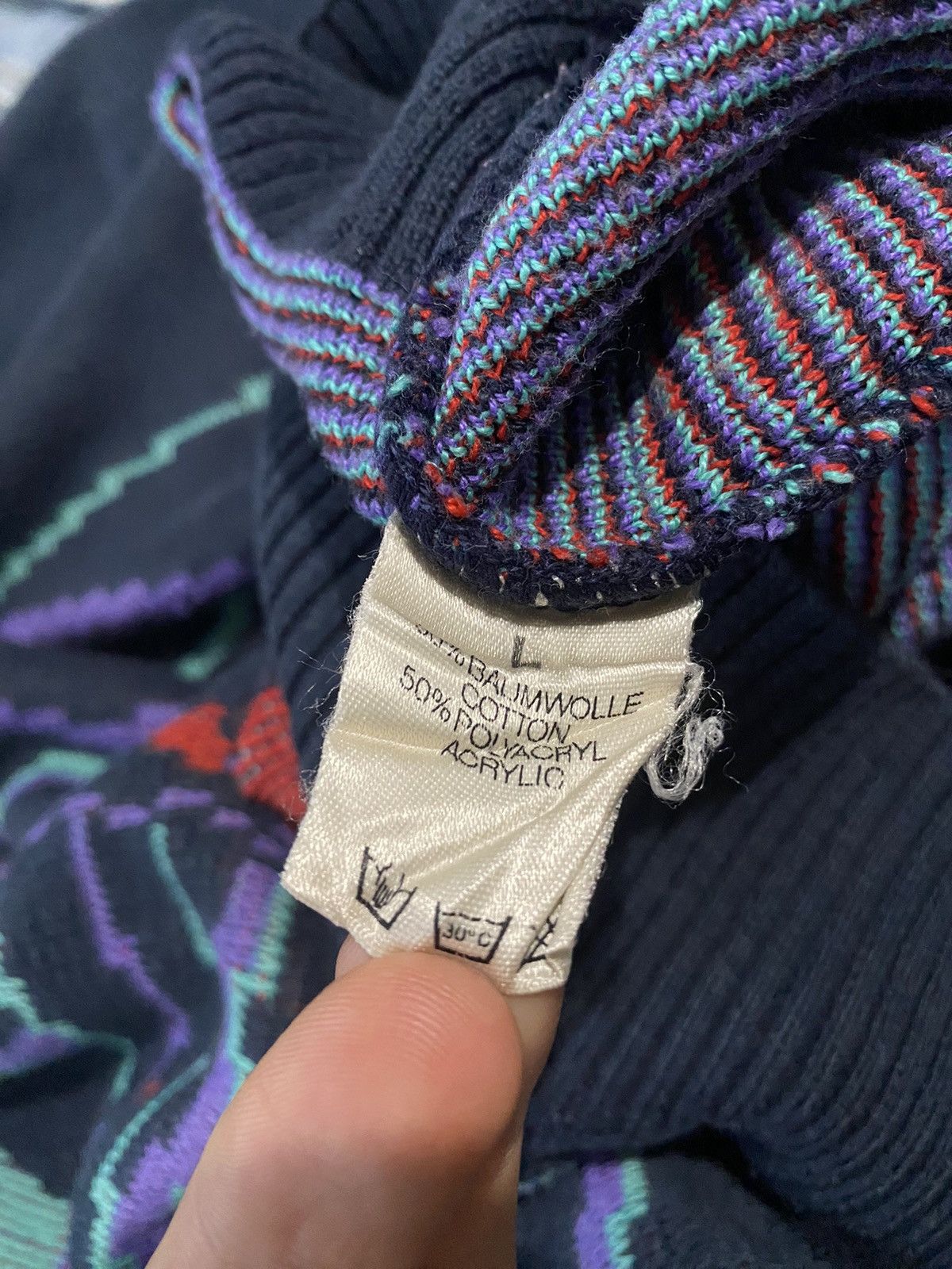Adidas × Vintage Adidas Golf L Vintage Jumper Sweater 80s All over Print y2k Size US L / EU 52-54 / 3 - 9 Thumbnail