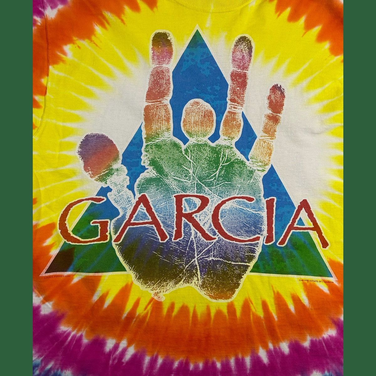 Liquid Blue 90s Grateful Dead tee Jerry Garcia liquid blue men’s L Size US L / EU 52-54 / 3 - 3 Thumbnail