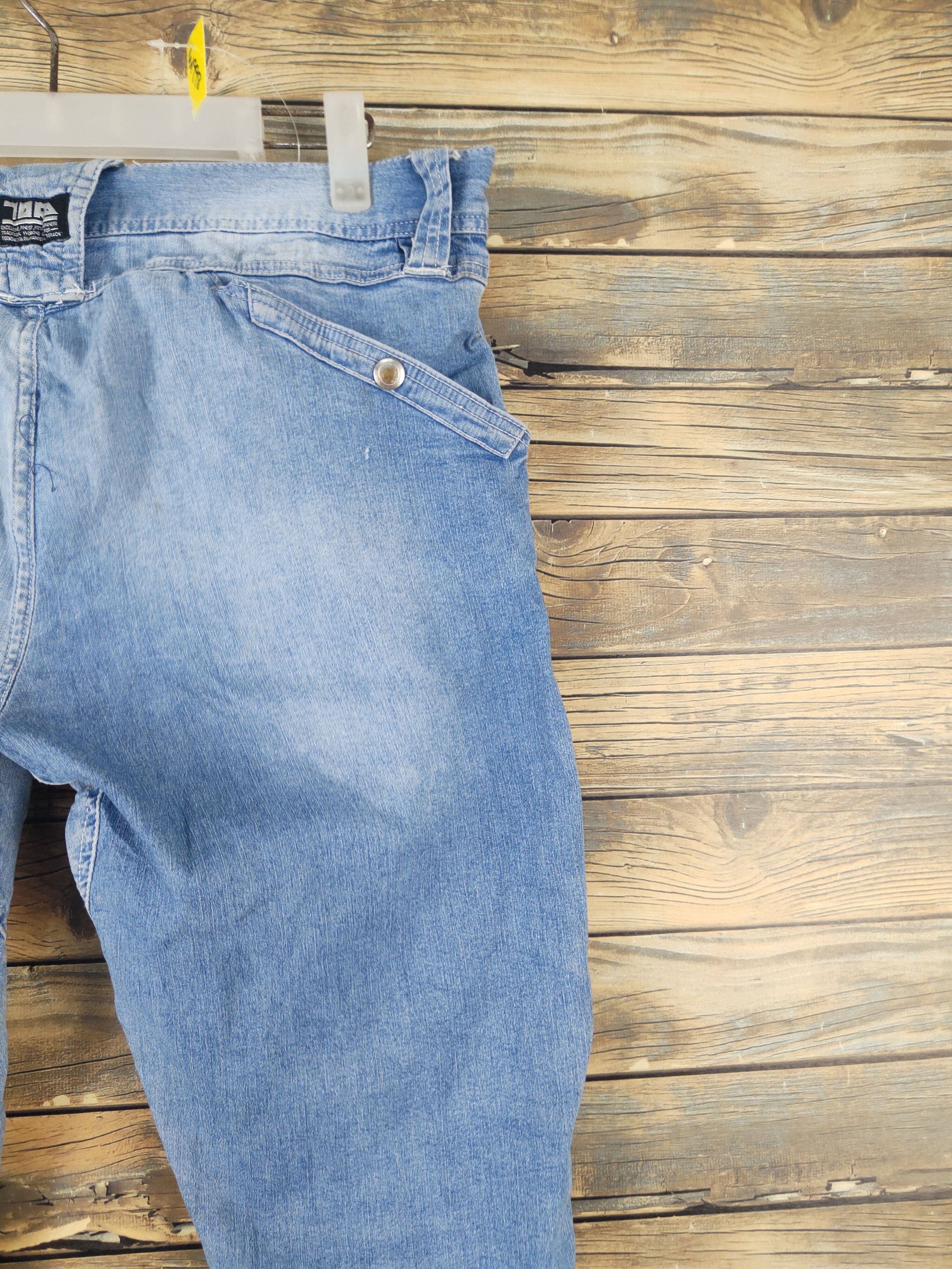 Japanese Brand Toraichi Blue Distressed Ripped Jogger Jeans #W1998 Size US 32 / EU 48 - 12 Thumbnail
