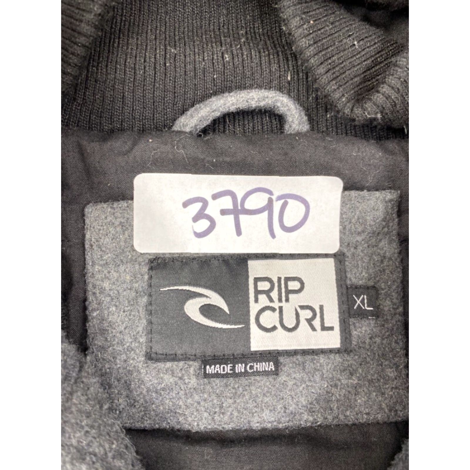 Rip Curl Rip Curl Jacket Full Zip Hooded Gray XL Pockets Casual Men’s Rip Curl 3790 Size US XL / EU 56 / 4 - 3 Thumbnail