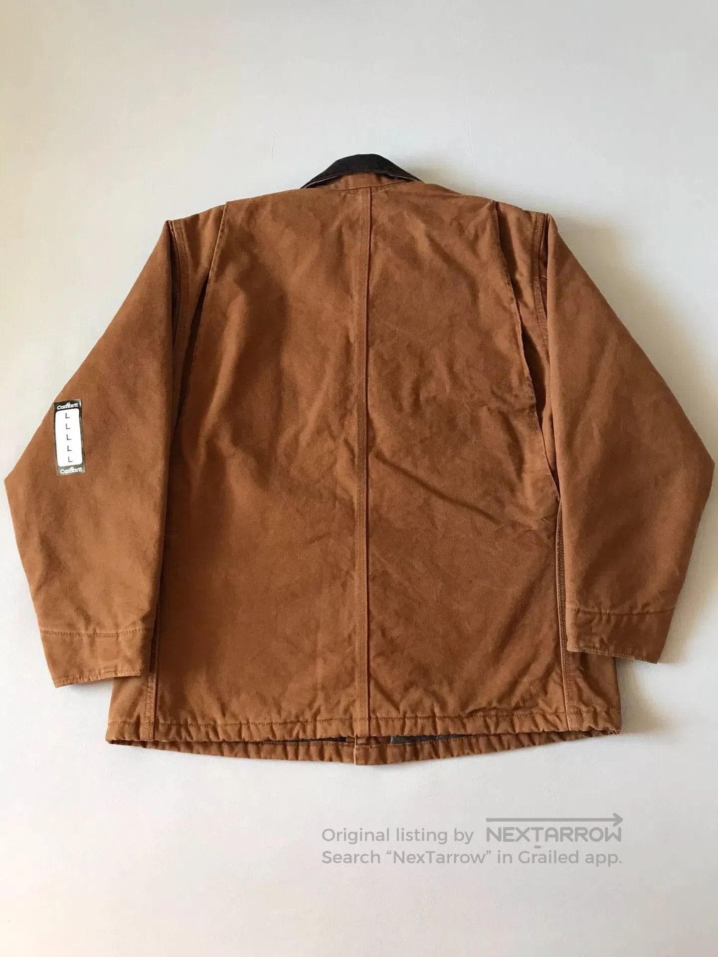 Carhartt Carhartt C02 Brown Washed Canvas Work Jacket. Size US L / EU 52-54 / 3 - 2 Thumbnail