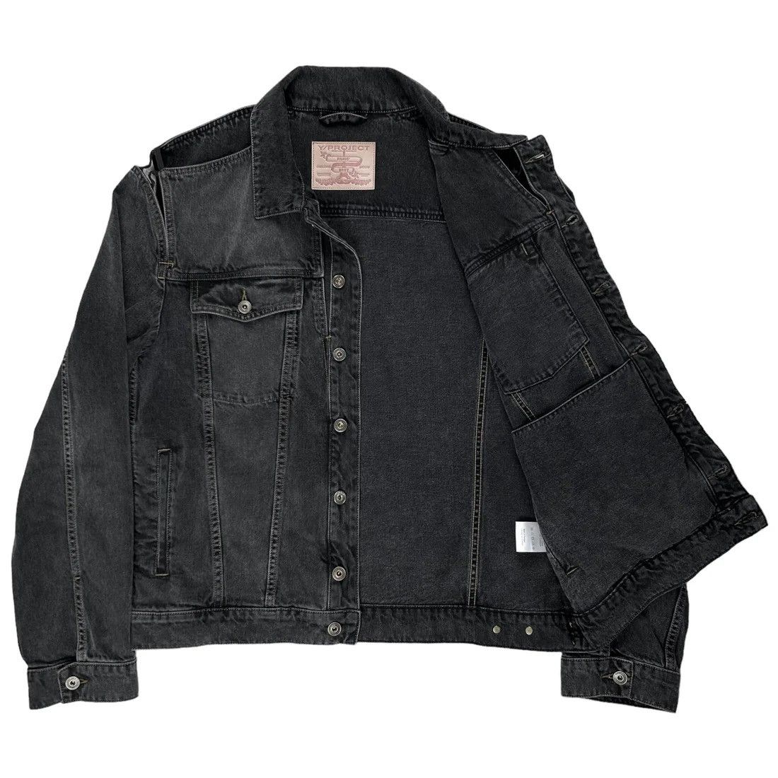 Balenciaga Y/Project Peep Show Denim Jacket - SS22 Size US M / EU 48-50 / 2 - 8 Thumbnail