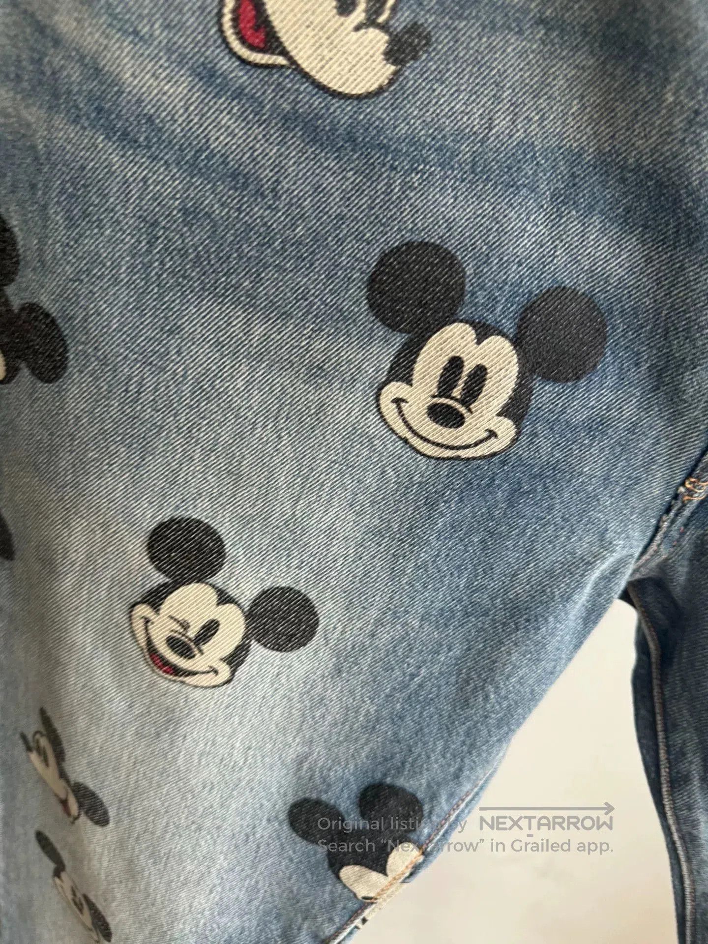 Levi's Levi's Disney Mickey Collaboration Jeans. Size US 32 / EU 48 - 6 Thumbnail