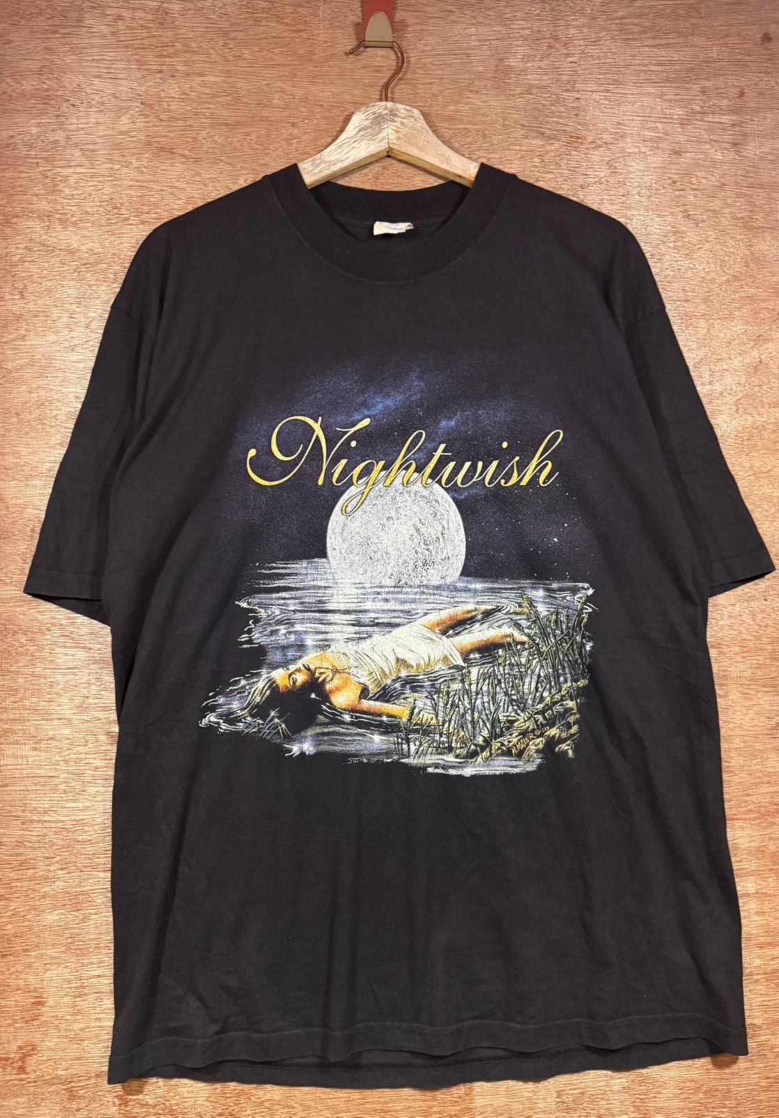 Band Tees × Vintage Lates 90s Nightwish Oceanborn Metal Band Tee Shirt Size US L / EU 52-54 / 3 - 1 Thumbnail