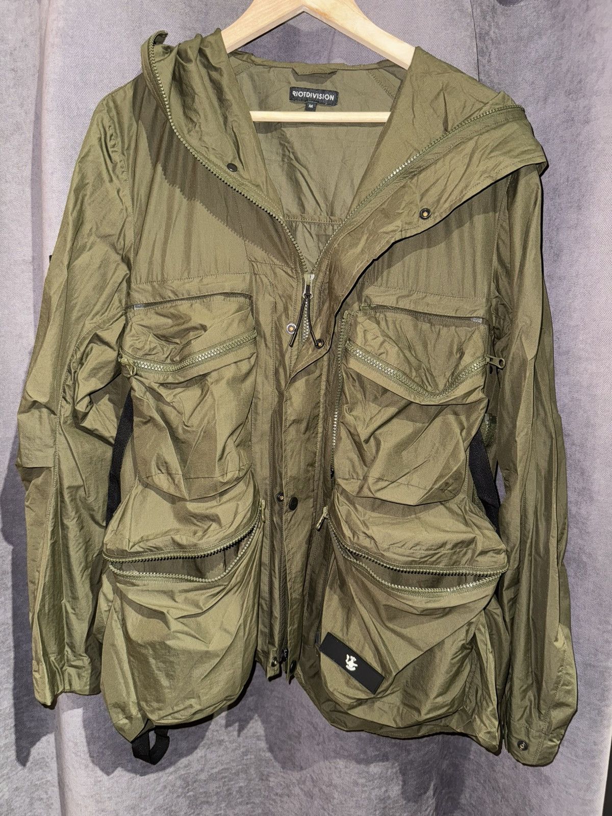 Riot Division RIOT DIVISION WRAPPING PARKA WITH SYMBIOSIS SYSTEM RD-WPWSS Size US M / EU 48-50 / 2 - 1 Thumbnail