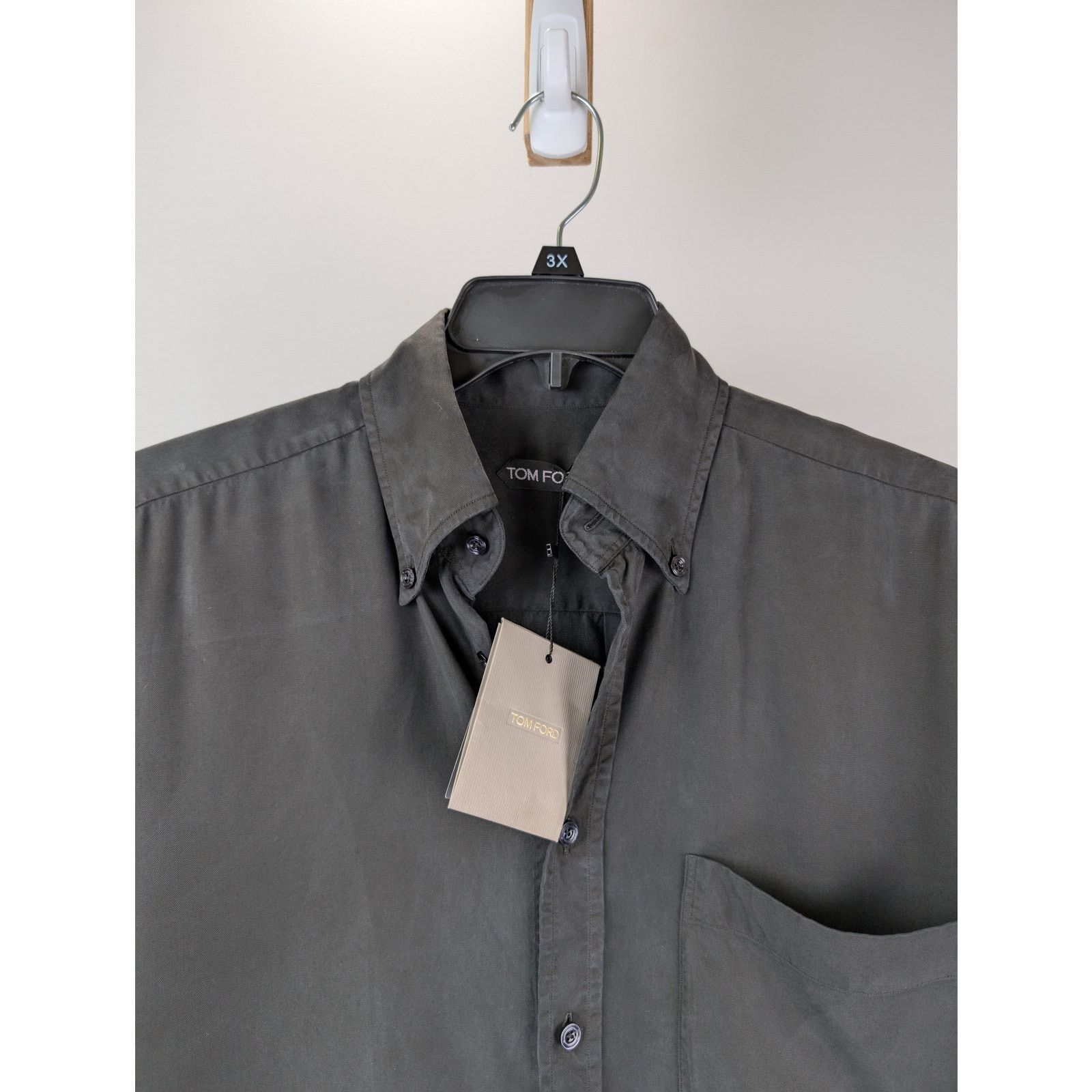 o1rshd1 Button Up Shirt in Black