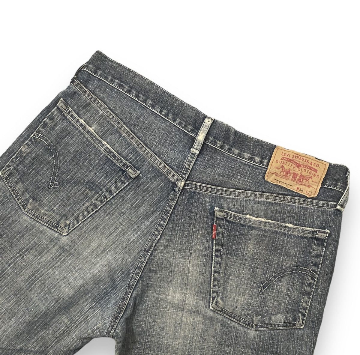 Levi's Vintage Flare Japan Levis 517-03 J09 Light Grey Washed Size US 32 / EU 48 - 10 Thumbnail