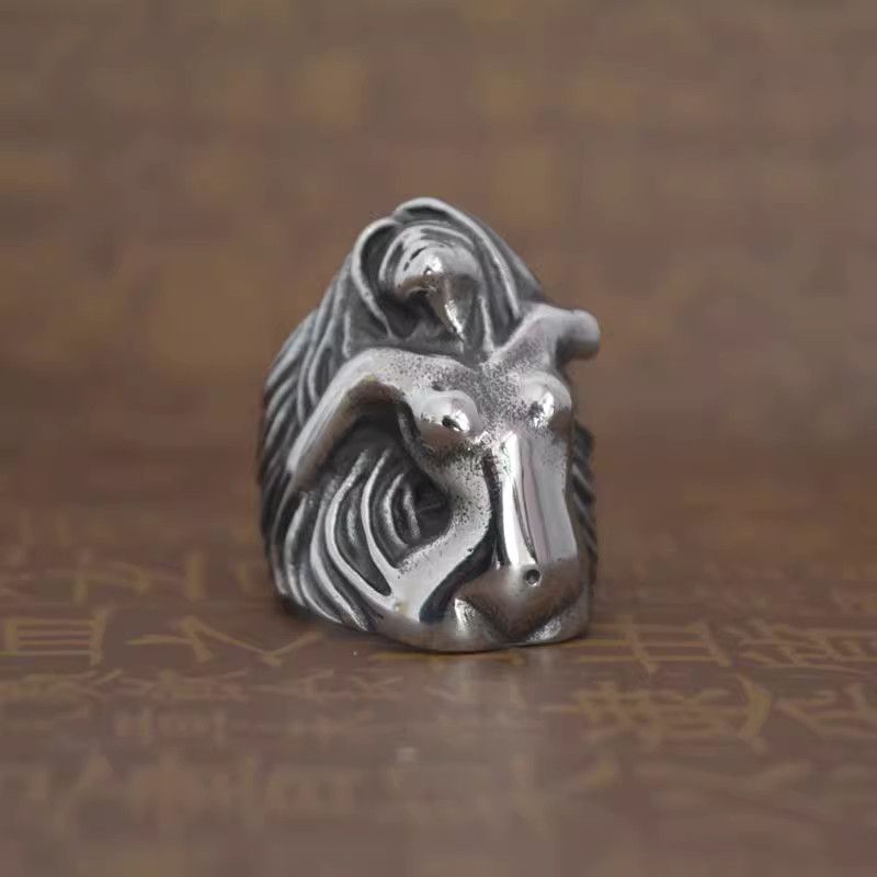 Jewelry Beauty Retro Jewelry Rings Open Size Chrome Ring (Size 7-13) Size ONE SIZE - 1 Thumbnail