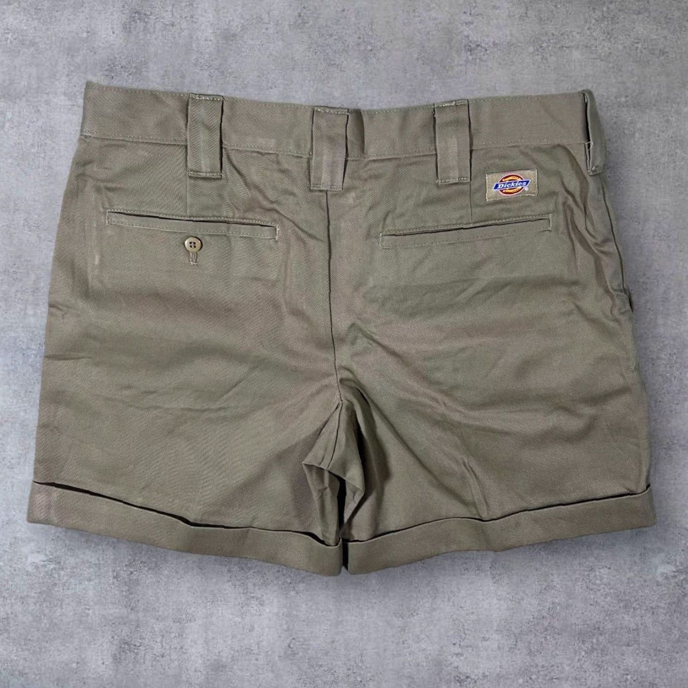 Dickies Dickies Earth Music & Ecology Brown Turn-Up Safari Shorts Women's Large W31 Size 36" / US 14 / IT 50 - 2 Thumbnail