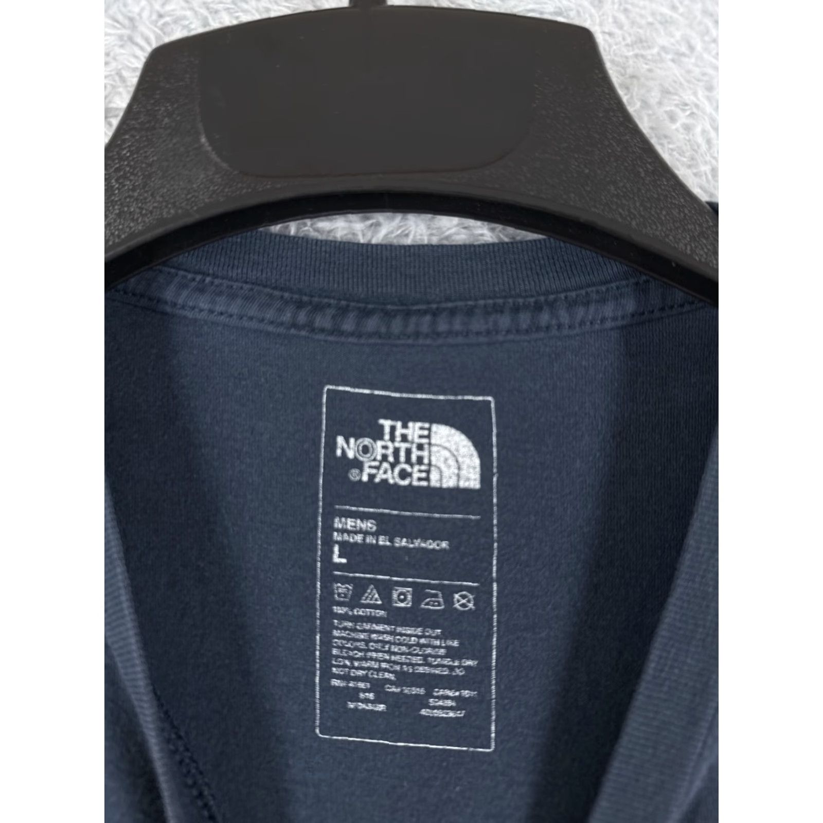 The North Face The North Face Shirt Men Large Black Short Sleeve Crew Cotton Smokey Mountains Size US L / EU 52-54 / 3 - 7 Thumbnail