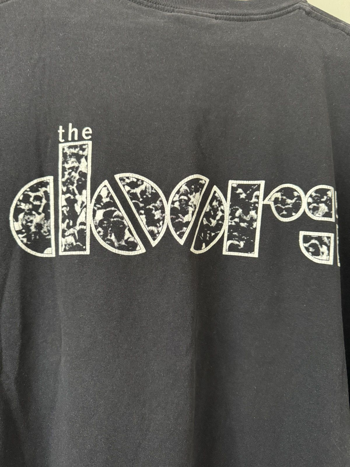 The Doors Vintage Rock Band Flame T Shirt XL