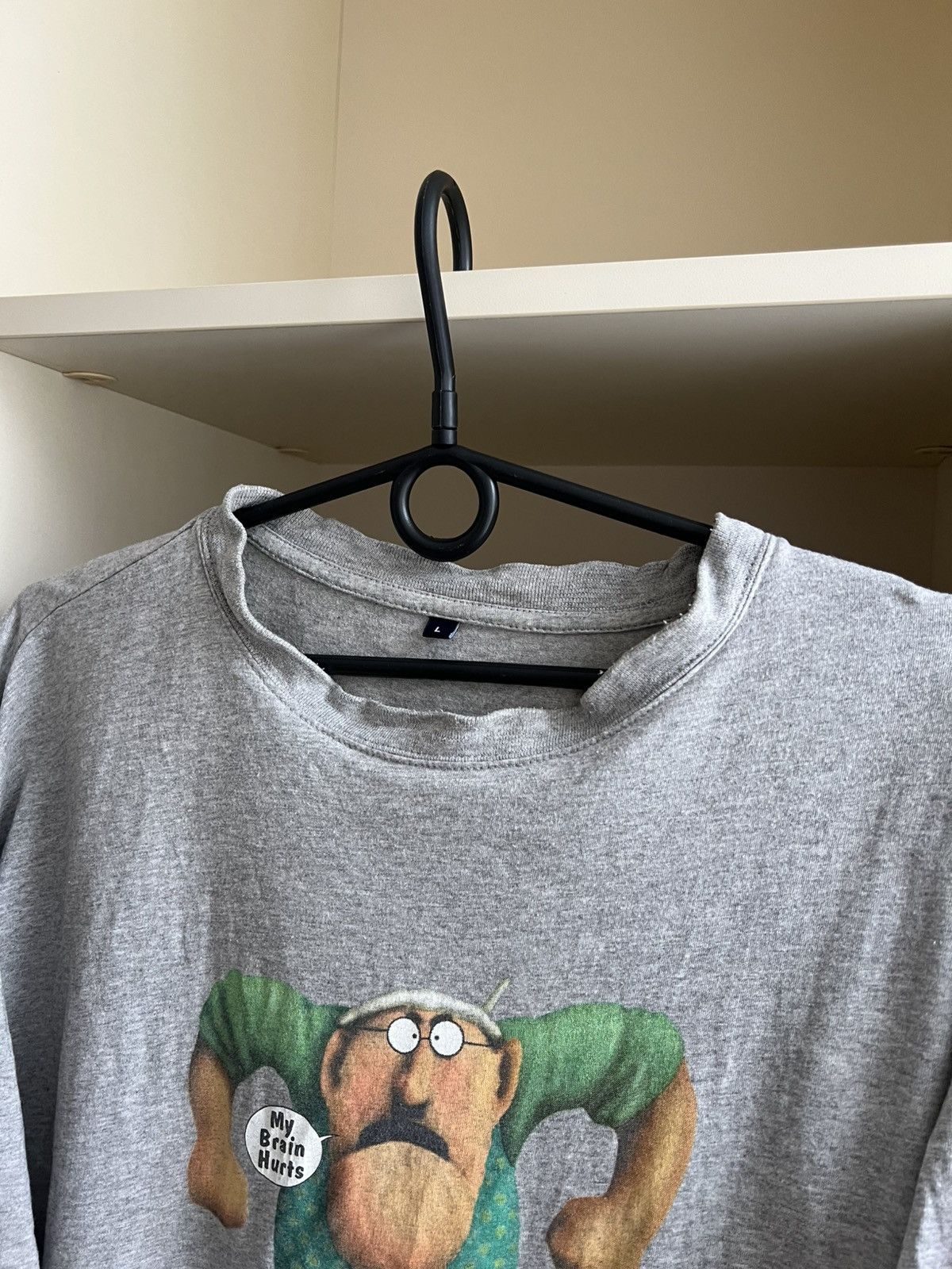Vintage 1999 Vintage Monty Python Flying Circus My Brain Hunts Tee Size US L / EU 52-54 / 3 - 4 Thumbnail