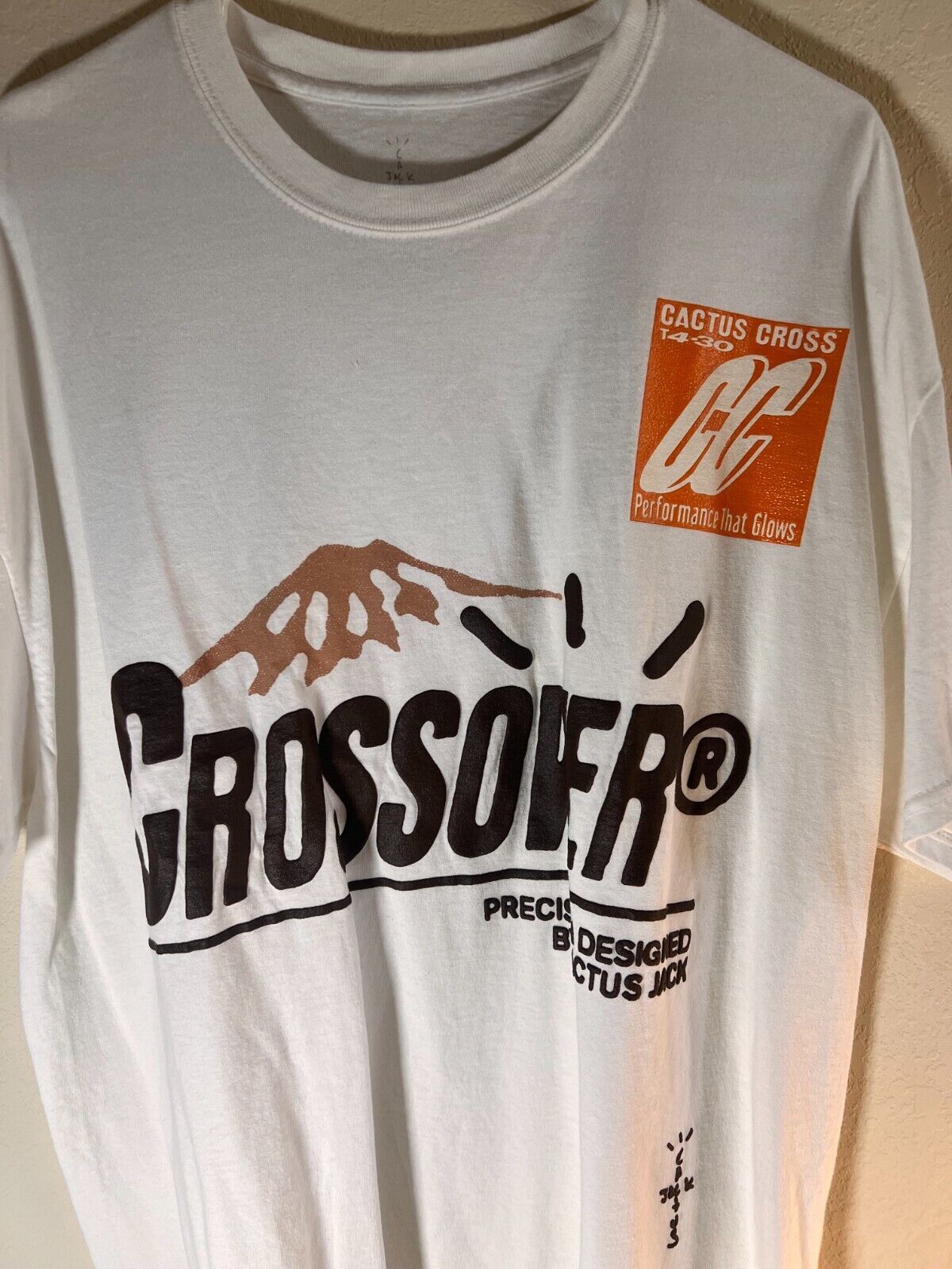 Travis Scott Travis Scott Cactus Jack Crossover Tee White L Size US L / EU 52-54 / 3 - 4 Thumbnail