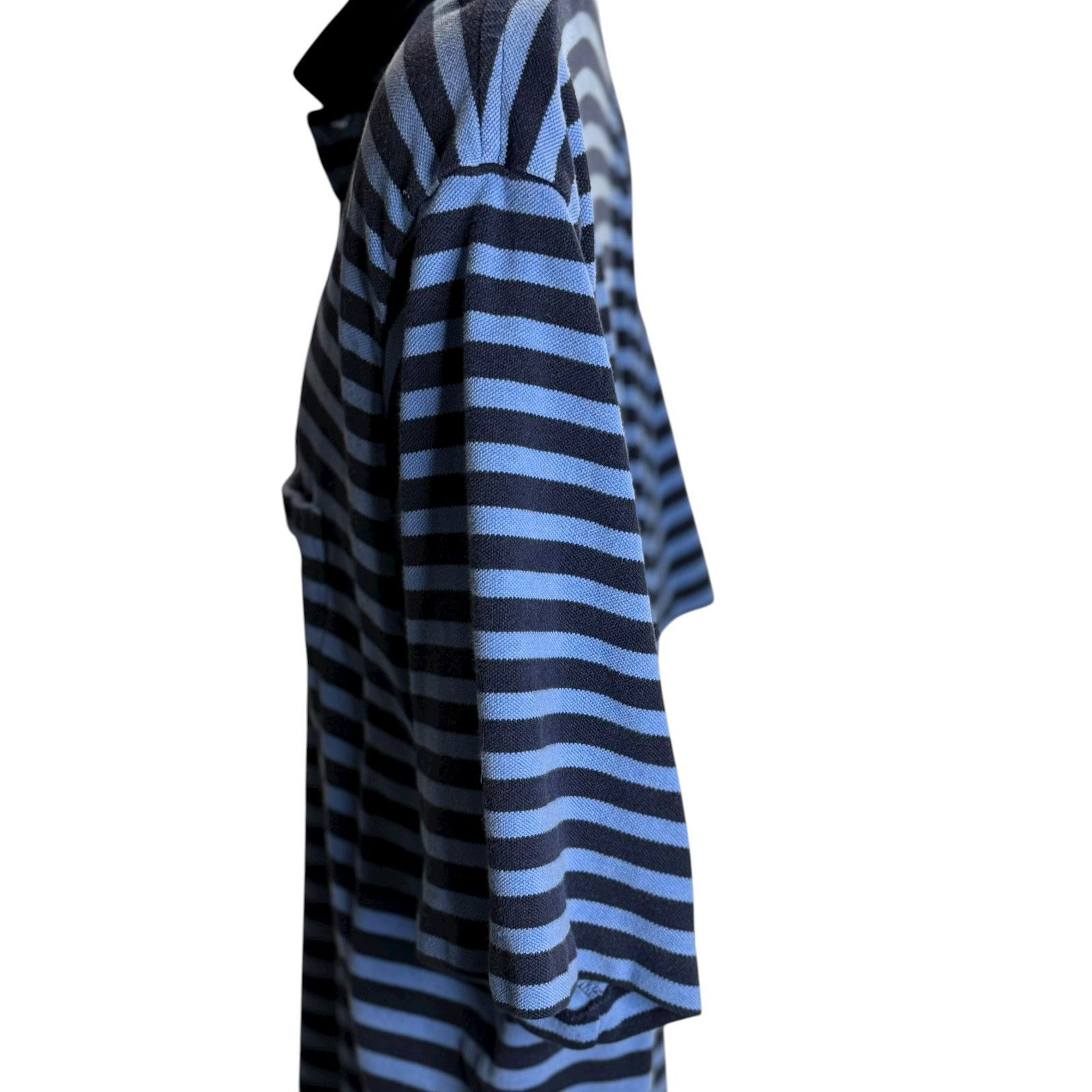 Polo Ralph Lauren Vintage Polo Golf Ralph Lauren XXL Striped Blue Shirt Crest Size US XXL / EU 58 / 5 - 7 Thumbnail