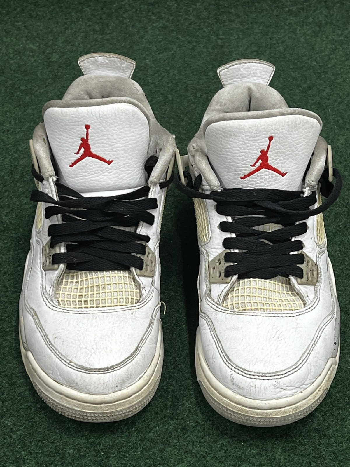 Jordan Brand 2017 Air Jordan 4 Retro White Oreo GS Size US 7 / EU 40 - 2 Thumbnail