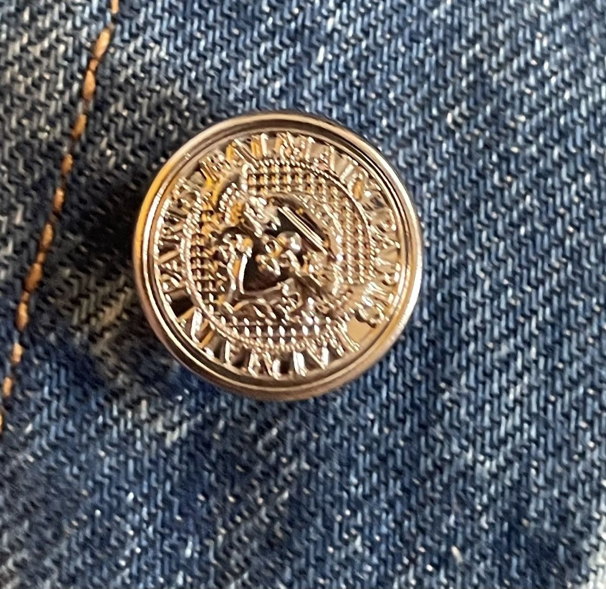 Balmain Authentic Balmain Denim Jacket Size US M / EU 48-50 / 2 - 14 Thumbnail