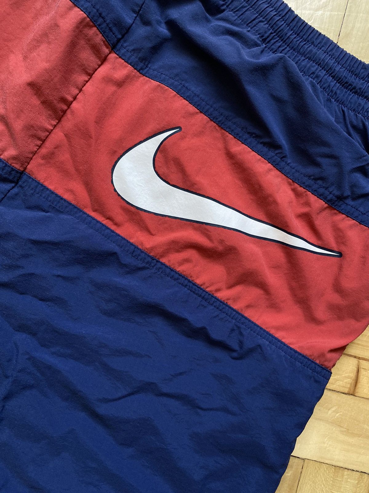 Nike × Vintage Vintage Nike Shorts Big Logo Size M Size US 32 / EU 48 - 4 Thumbnail