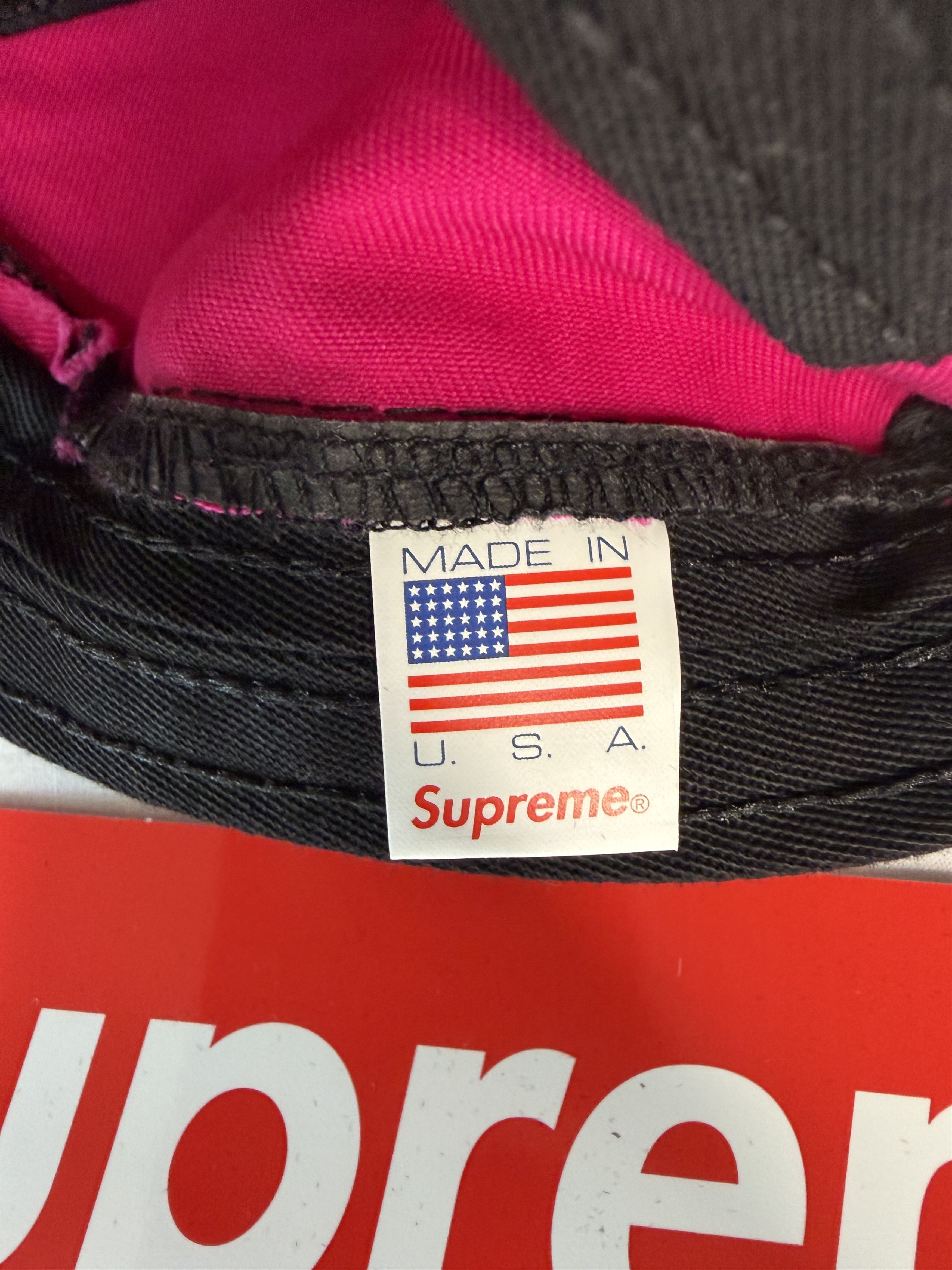 Supreme Supreme Name Plate Camp Cap Excellent Condition Size ONE SIZE - 7 Thumbnail