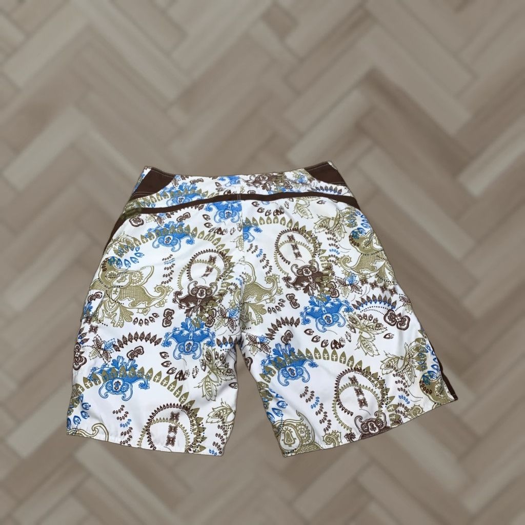 Swims Ezekiel Mens Board Shorts 36 Paisley Abstract Beach Surf Swim #6296 | White | 30 | Beach | Surfing | Board Shorts | Mens Size US 30 / EU 46 - 1 Thumbnail
