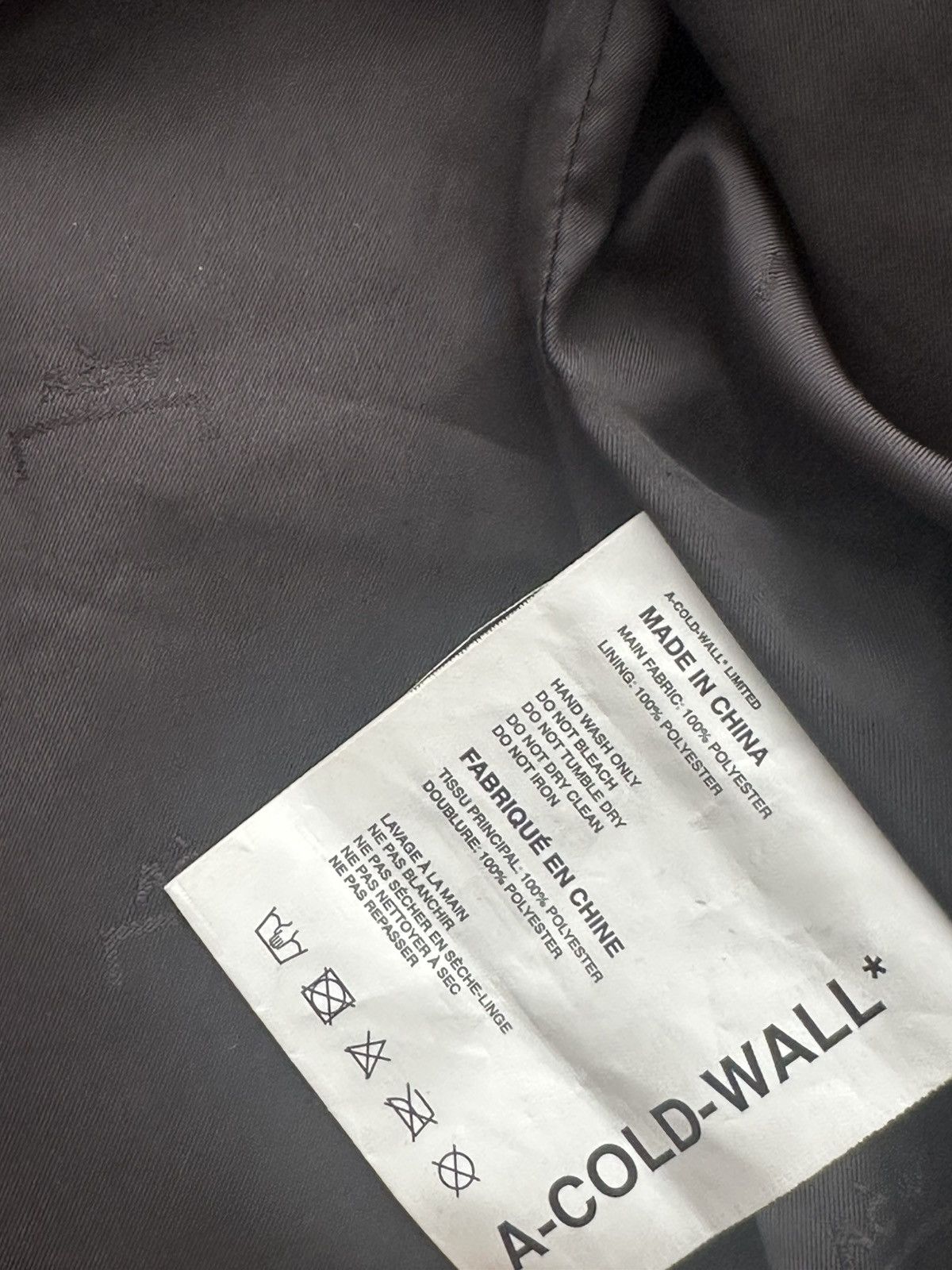 A-COLD-WALL* A-COLD-WALL Passage Jacket Size US M / EU 48-50 / 2 - 5 Thumbnail