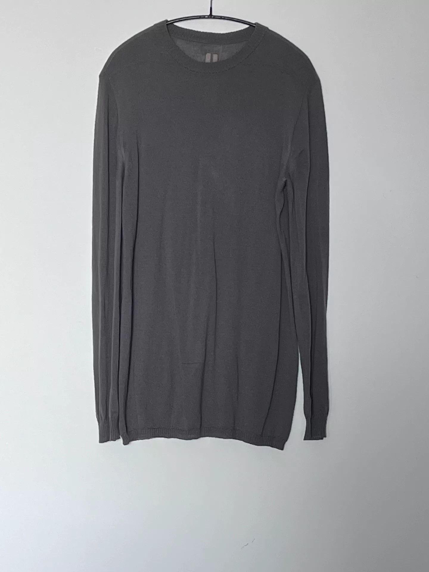 Rick Owens classic long sleeve knit t-shirt by rick owens Size US L / EU 52-54 / 3 - 1 Thumbnail