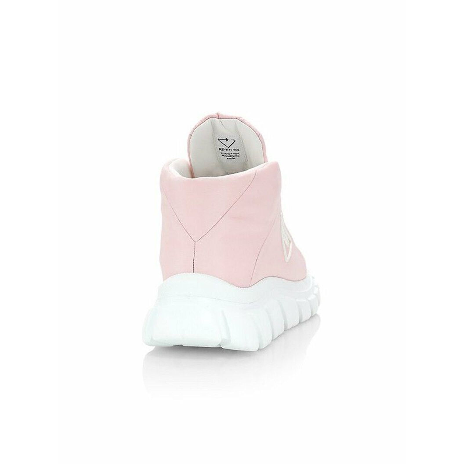 Prada Rush Piuma Nylon Platform Flat High Top Trainer Sneaker 36 Size US 6 / IT 36 - 9 Thumbnail