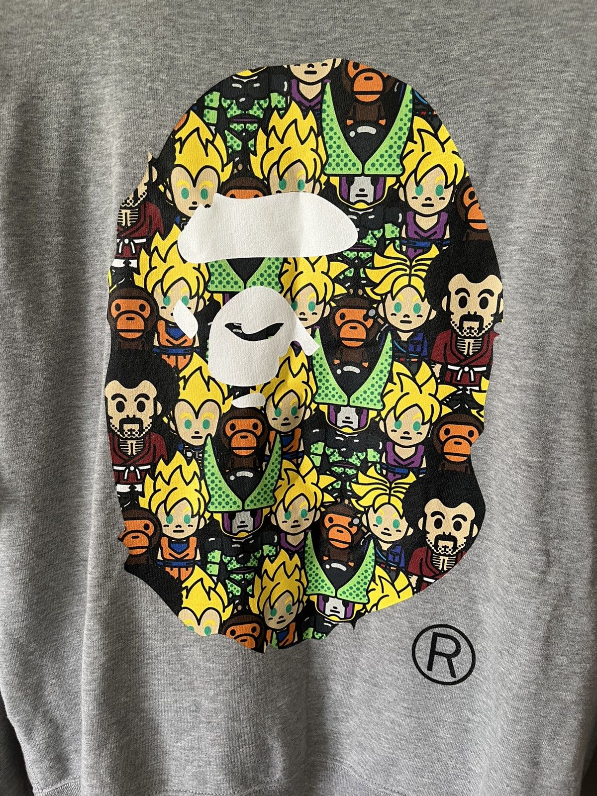 Bape Bape A Bathing Ape Dragon Ball Z Crewneck Sweatshirt Medium Size US M / EU 48-50 / 2 - 2 Thumbnail