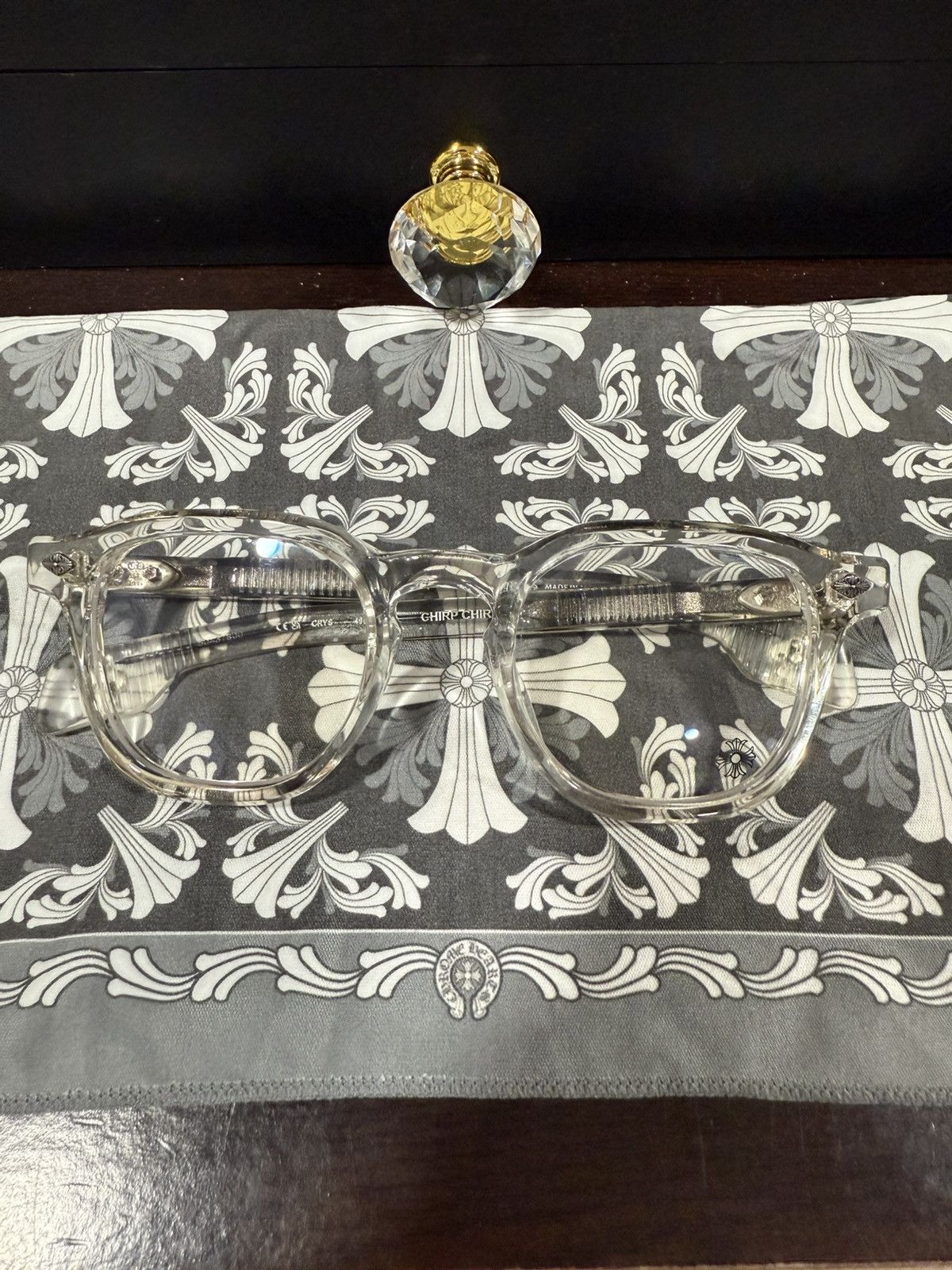 Chrome Hearts Chrome Hearts “Chirp Chirp” Glasses Size ONE SIZE - 1 Thumbnail