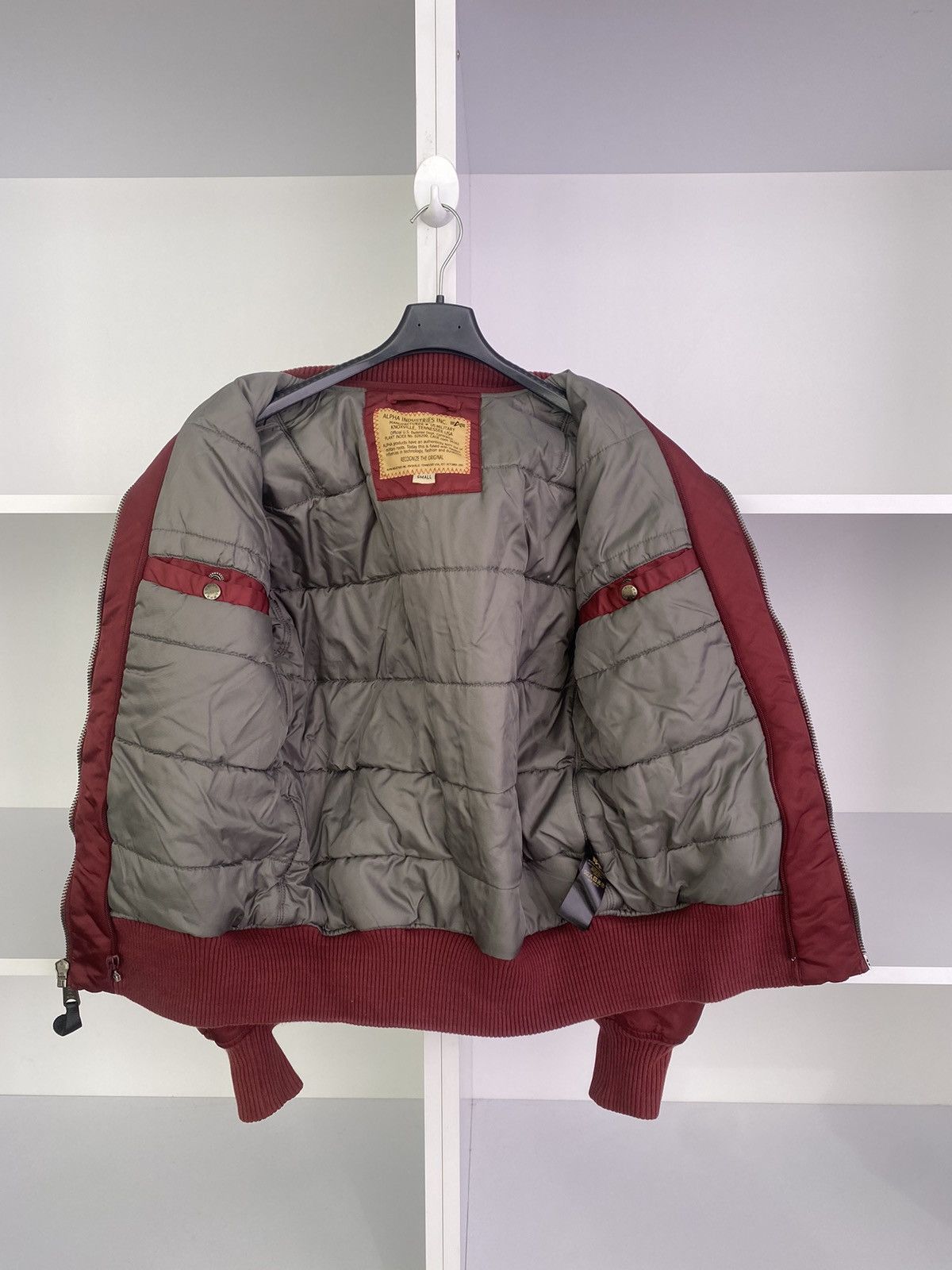 Alpha Industries × Vintage Vintage Alpha Industries M1 Jacket Size US S / EU 44-46 / 1 - 9 Thumbnail