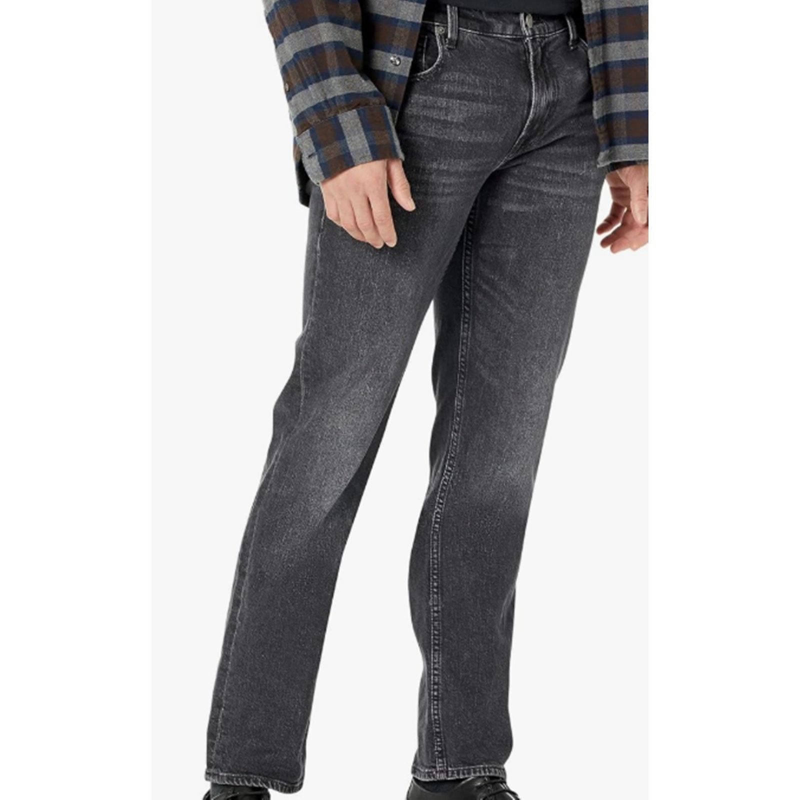 7 For All Mankind 7 For All Mankind Slimmy Jeans Catskill Black Size 31 Size US 31 - 1 Thumbnail