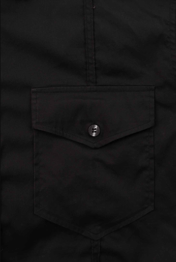 Dolce & Gabbana D&G Dolce & Gabbana Brad Black Military Shirt Epaulettes L Size US L / EU 52-54 / 3 - 3 Thumbnail