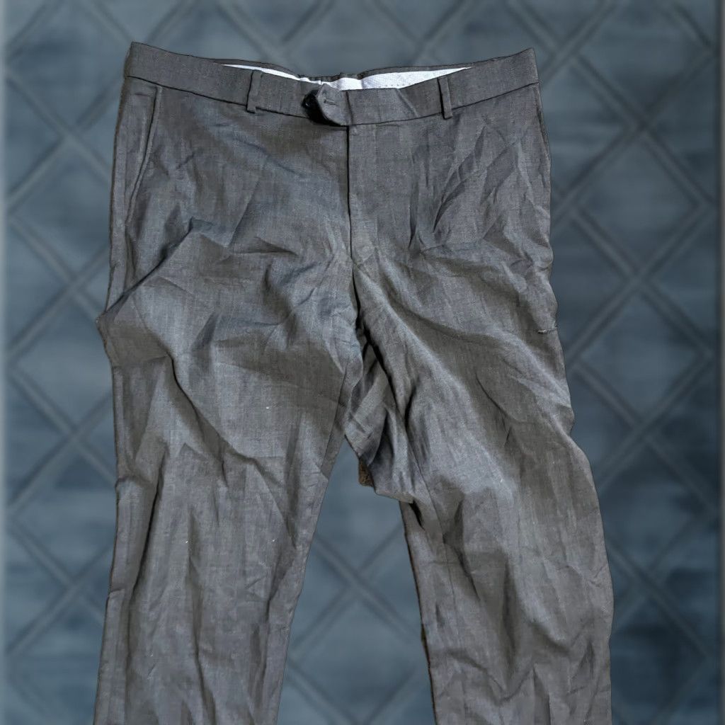 Bloomingdale's Bloomingdale's Men's Pants Wool Dress Pants Tailored Gray 38x30 Regular Inseam 30 Waist 38 Size 38 Mens Brand Bloomingdale's Size US 38 / EU 54 - 1 Thumbnail