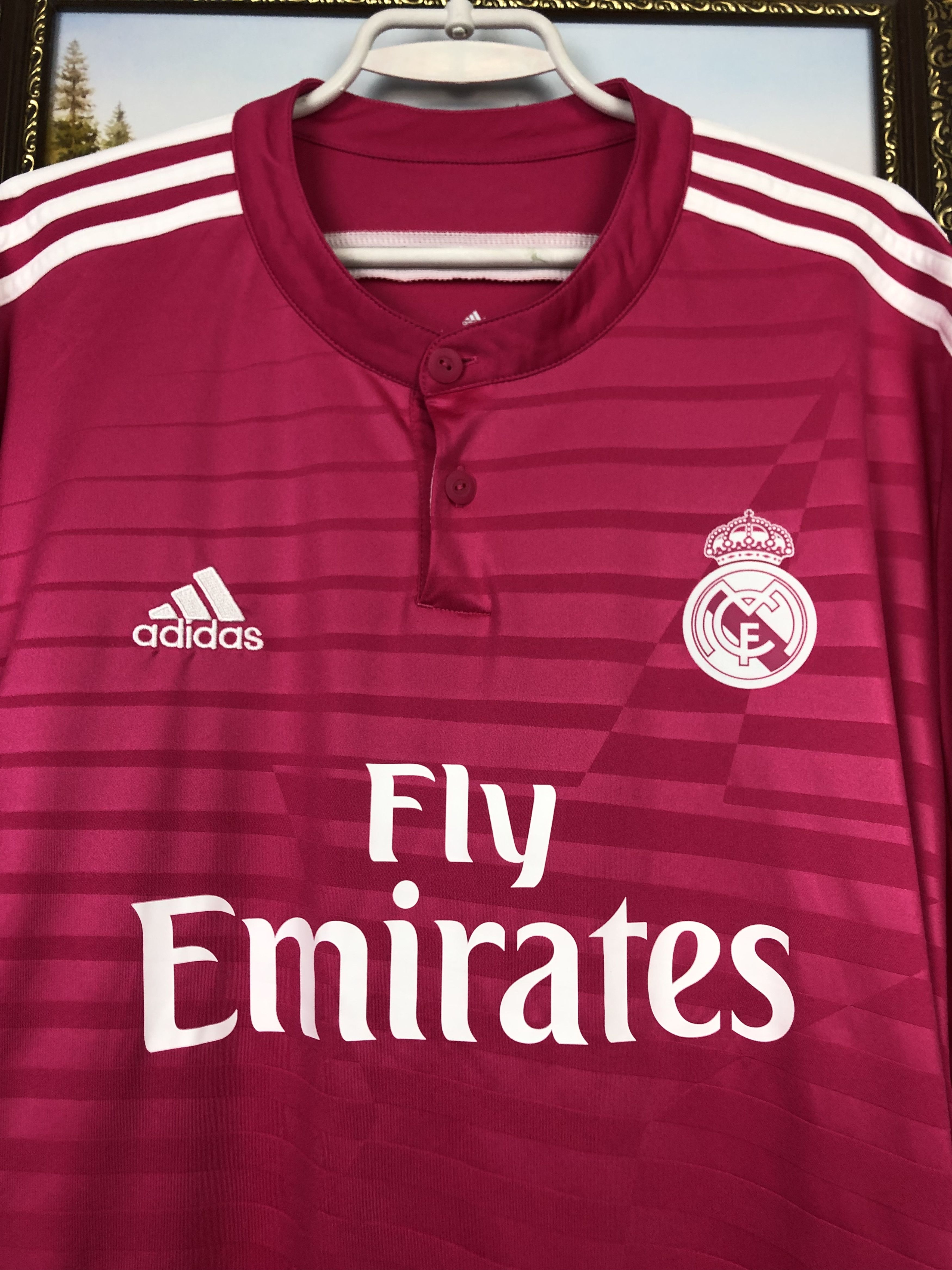 Adidas Real Madrid football shirt 2014 Soccer Adidas Jersey Tee Size US XXL / EU 58 / 5 - 3 Thumbnail