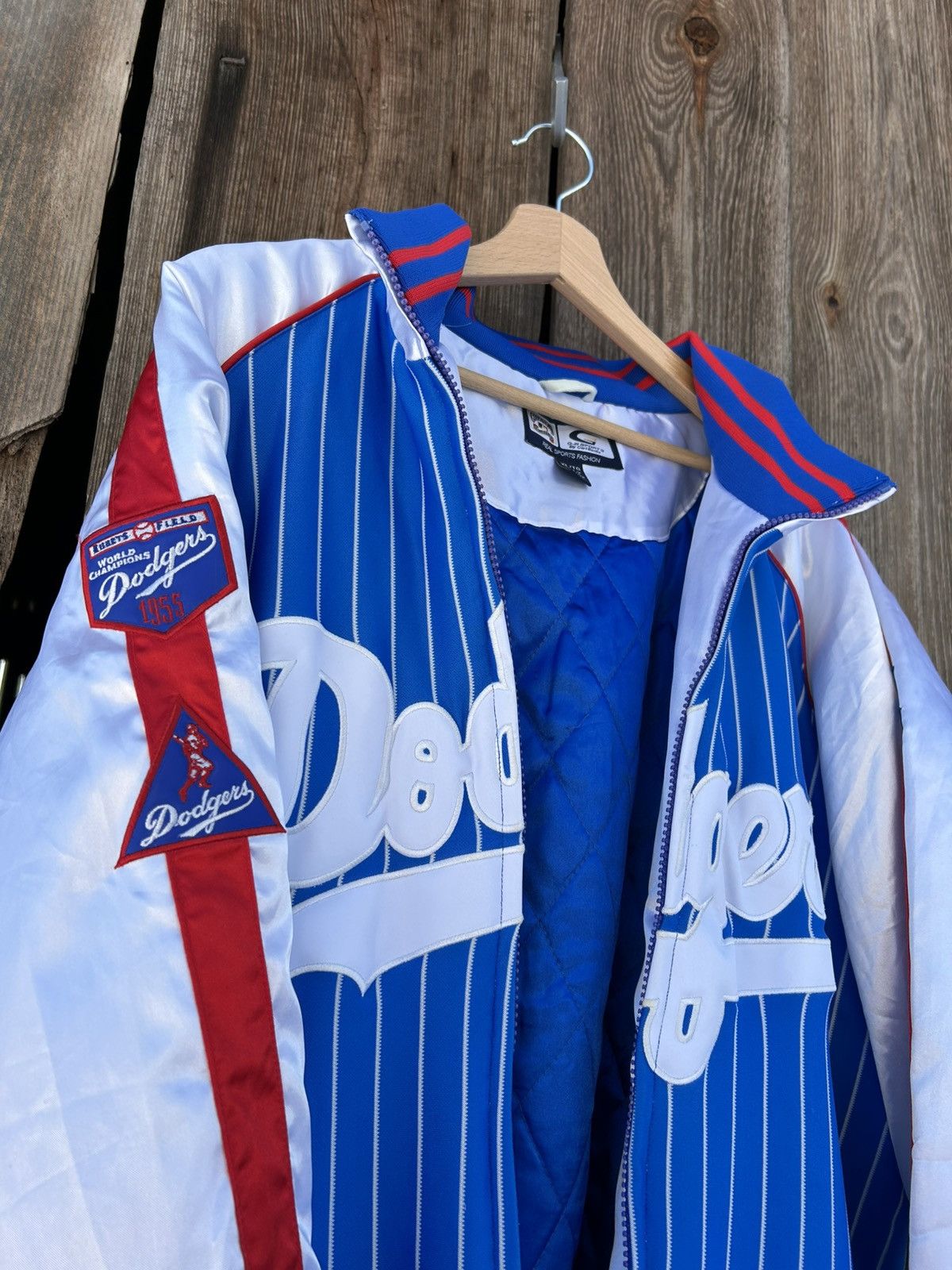 MLB Los Angeles Dodgers LA Bomber Jacket Cooperstown G-III Banks Size US XL / EU 56 / 4 - 5 Thumbnail