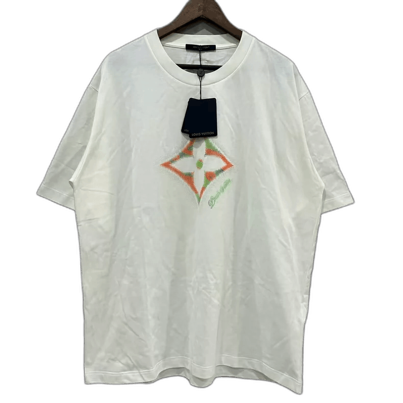 Louis Vuitton Louis Vuitton White Clover Short Sleeve TShirt-2506 Size US L / EU 52-54 / 3 - 1 Thumbnail