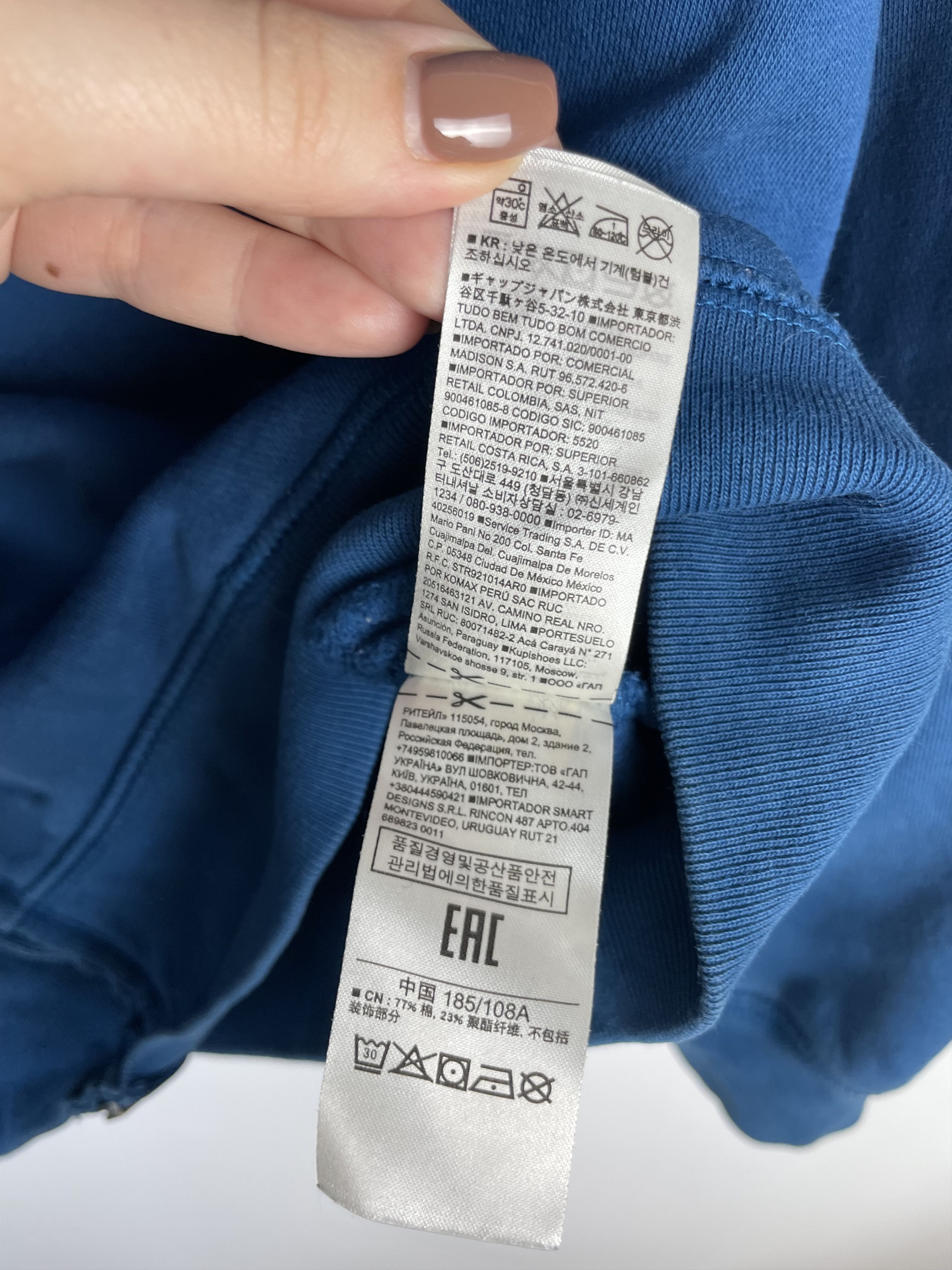 Gap × Vintage Vintage GAP Zip Hoodie sweatshirt Size US XL / EU 56 / 4 - 7 Thumbnail