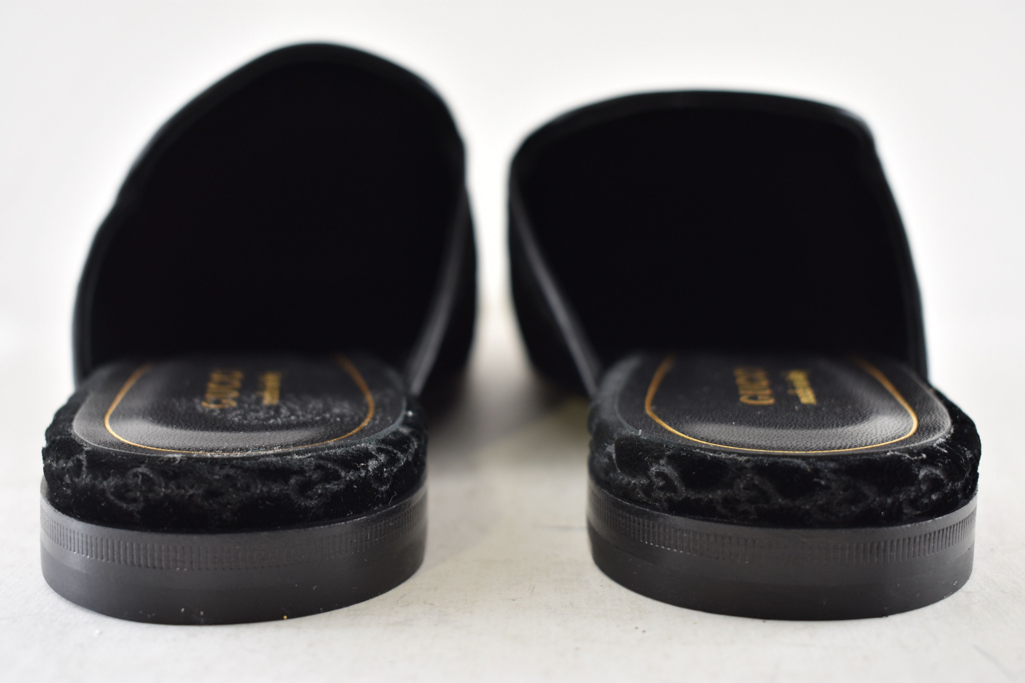 Gucci Princetown Velvet Backless Slide Loafer Mule Slipper Flat 41 Size US 11 / IT 41 - 18 Thumbnail