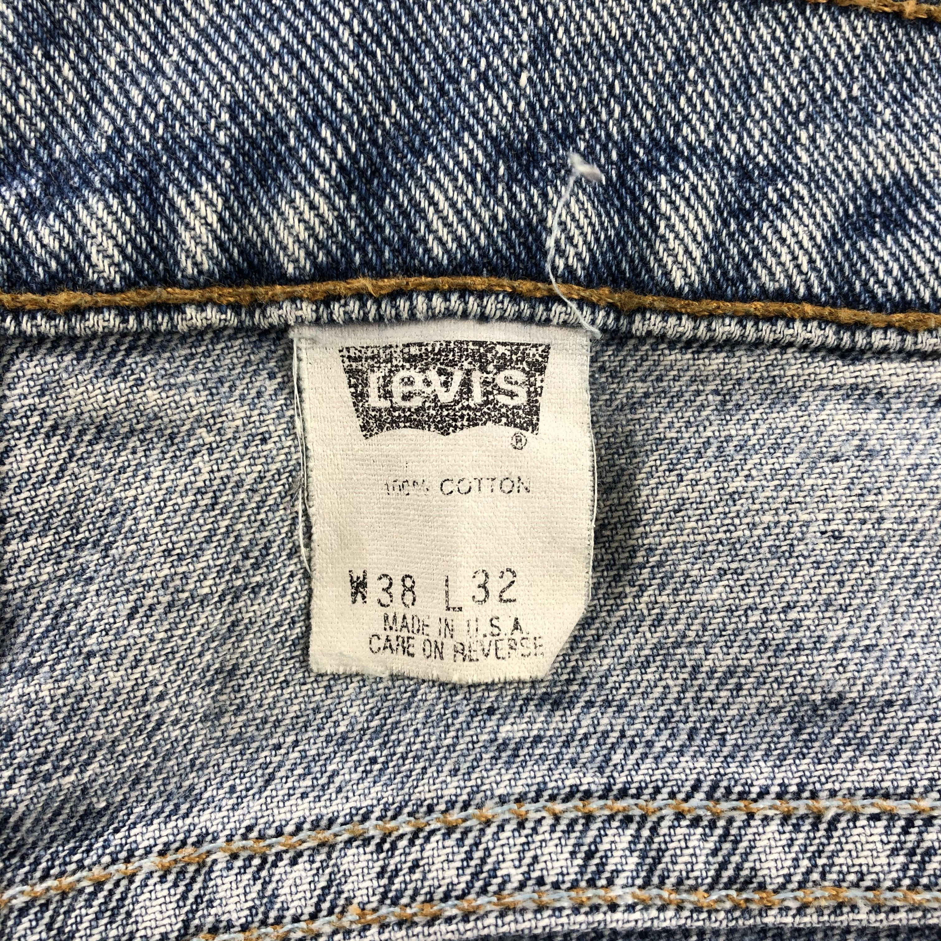 Levi's × Vintage Vintage 90s Levis 550 Jeans-JM1815 Size US 37 - 8 Thumbnail