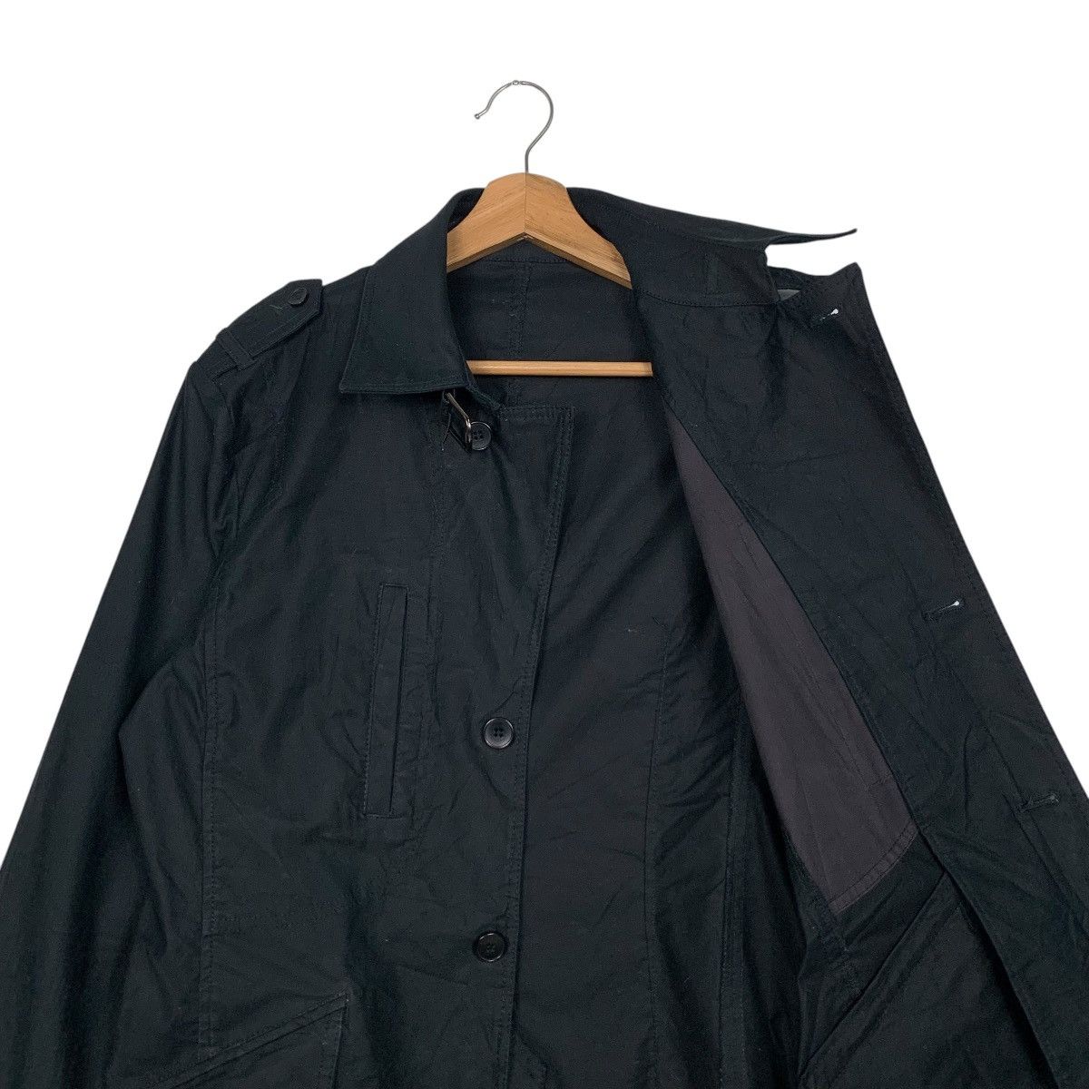 Takeo Kikuchi TAKEO KIKUCHI Black Cotton Chore Coat Jacket #2761-C124 Size US S / EU 44-46 / 1 - 9 Thumbnail