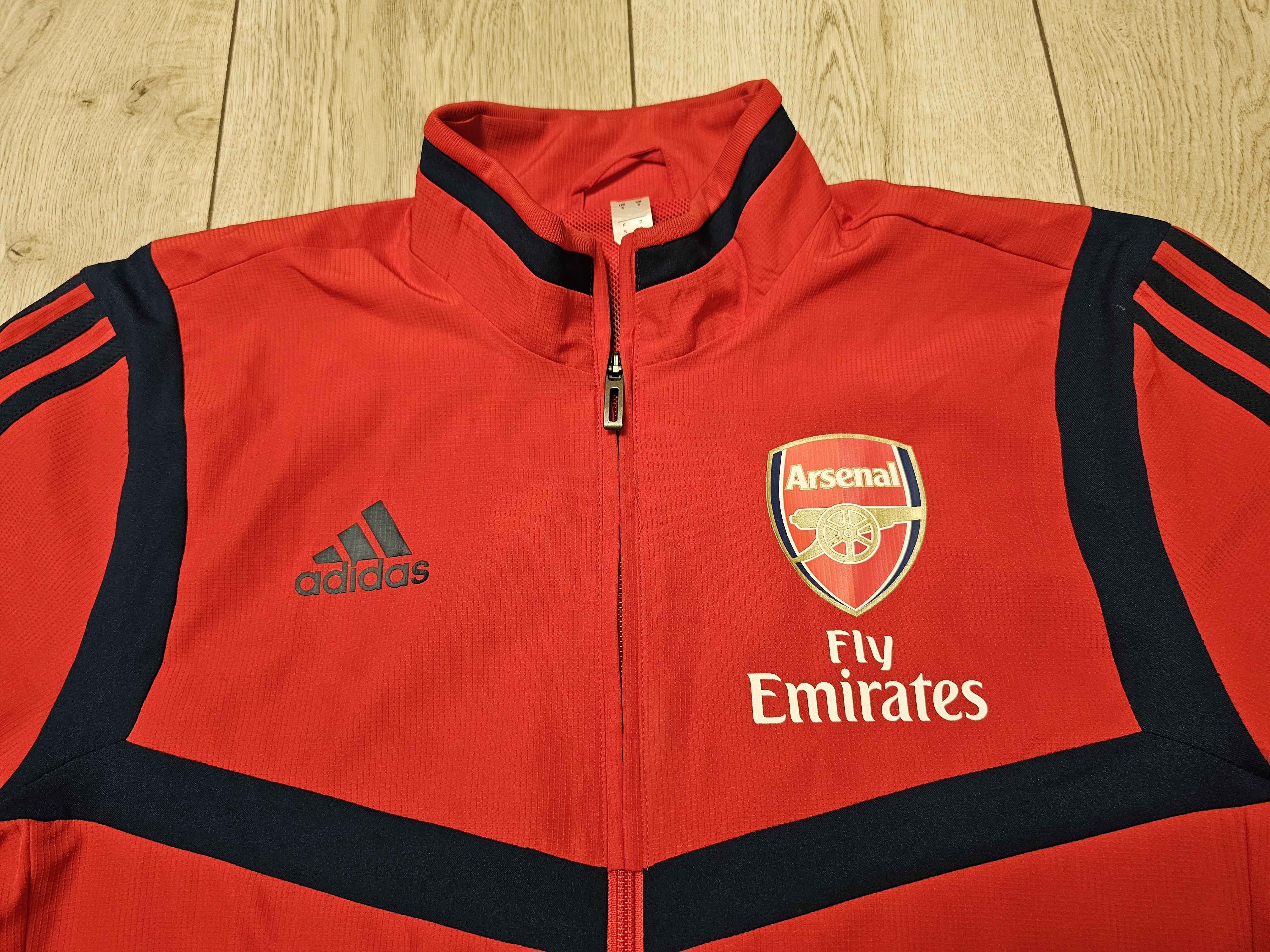 Adidas × All Sport ARSENAL LONDON 2019 TRAINING FOOTBALL JACKET SOCCER JACKET Size US S / EU 44-46 / 1 - 3 Thumbnail