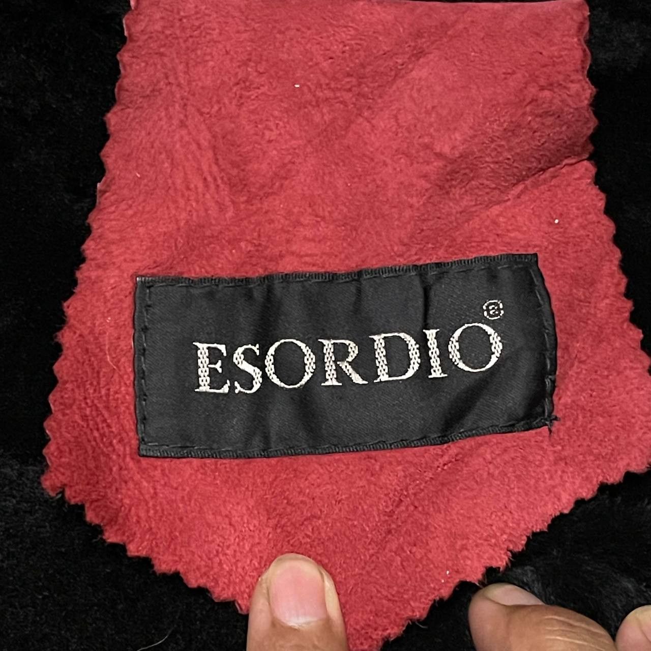 Japanese Brand Vintage Esordio Leather Jacket Shearling Cropped Size US M / EU 48-50 / 2 - 8 Thumbnail